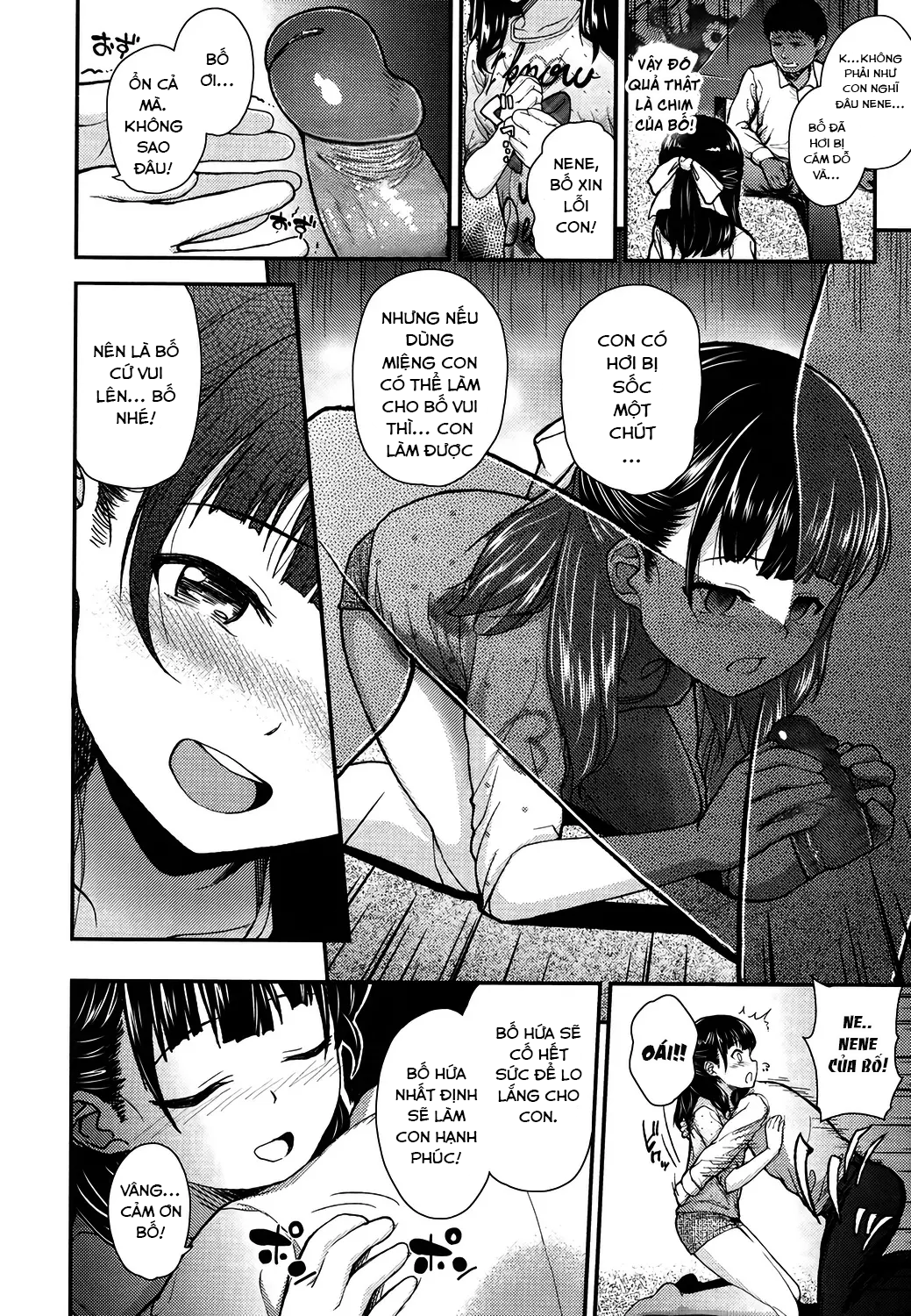 Đọc truyện hentai Bố ơi, hãy cố lên! - Oneshot