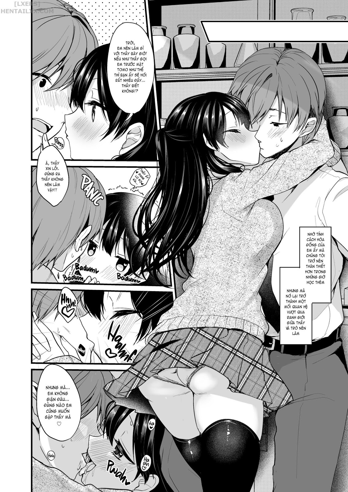 Đọc truyện hentai Làm tình với em, sensei - Oneshot