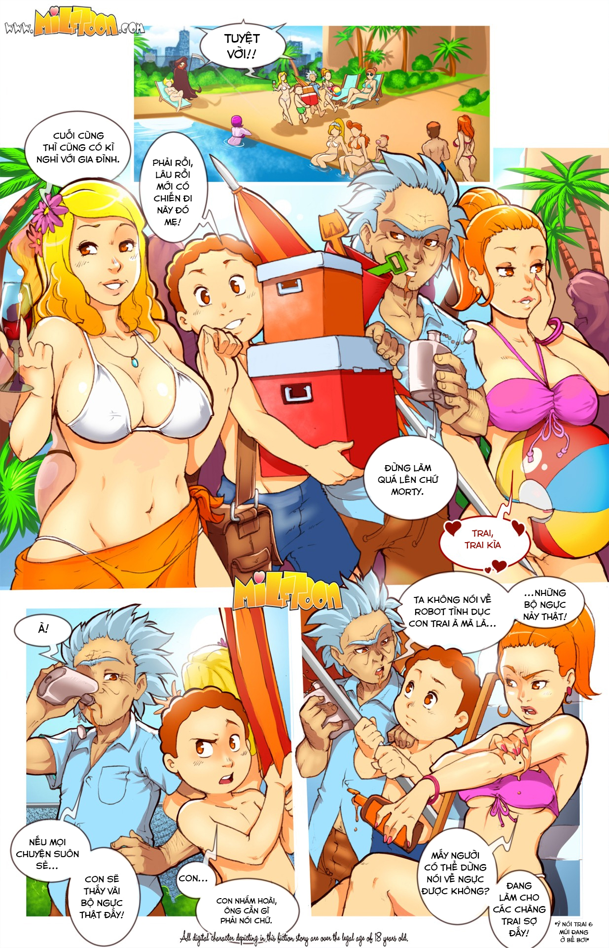 Đọc truyện hentai Mort and Ricky - Chap 1