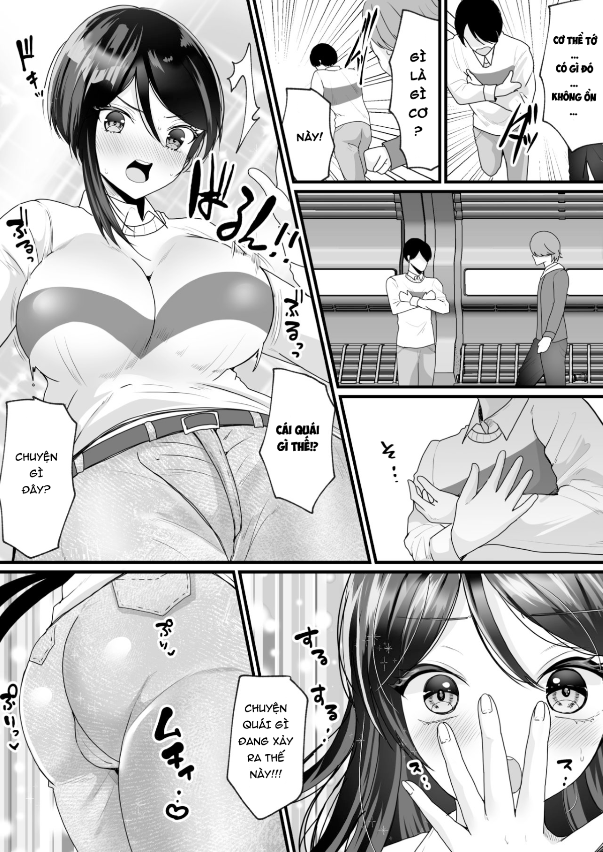 Đọc truyện hentai Lên Nhầm Tàu Adam Và Eva - Oneshot