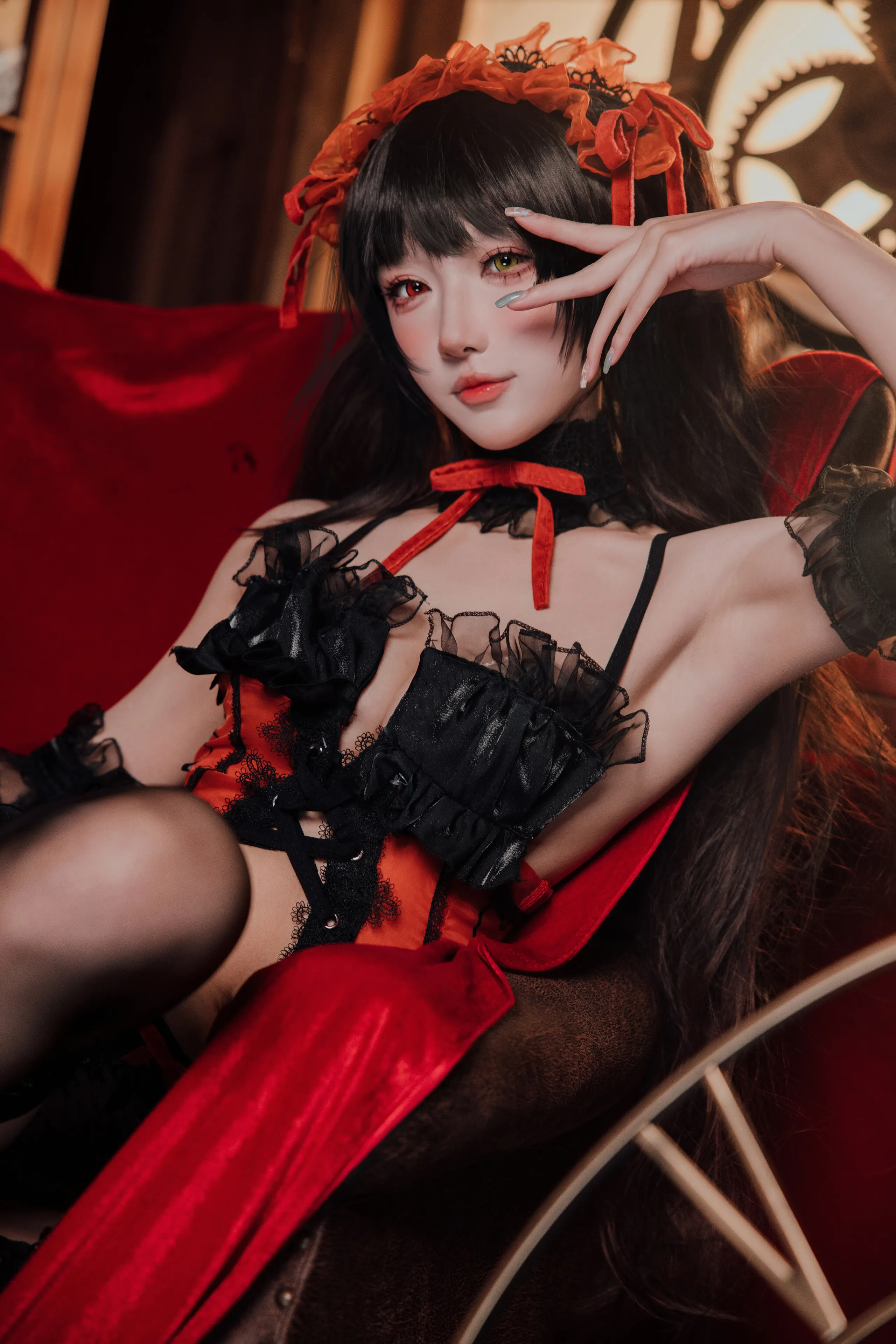 Đọc truyện hentai Tuyển tập Albums siêu phẩm Cosplay - Chap 1008 - Ah Bao is also a bunny girl Tokisaki Kurumi