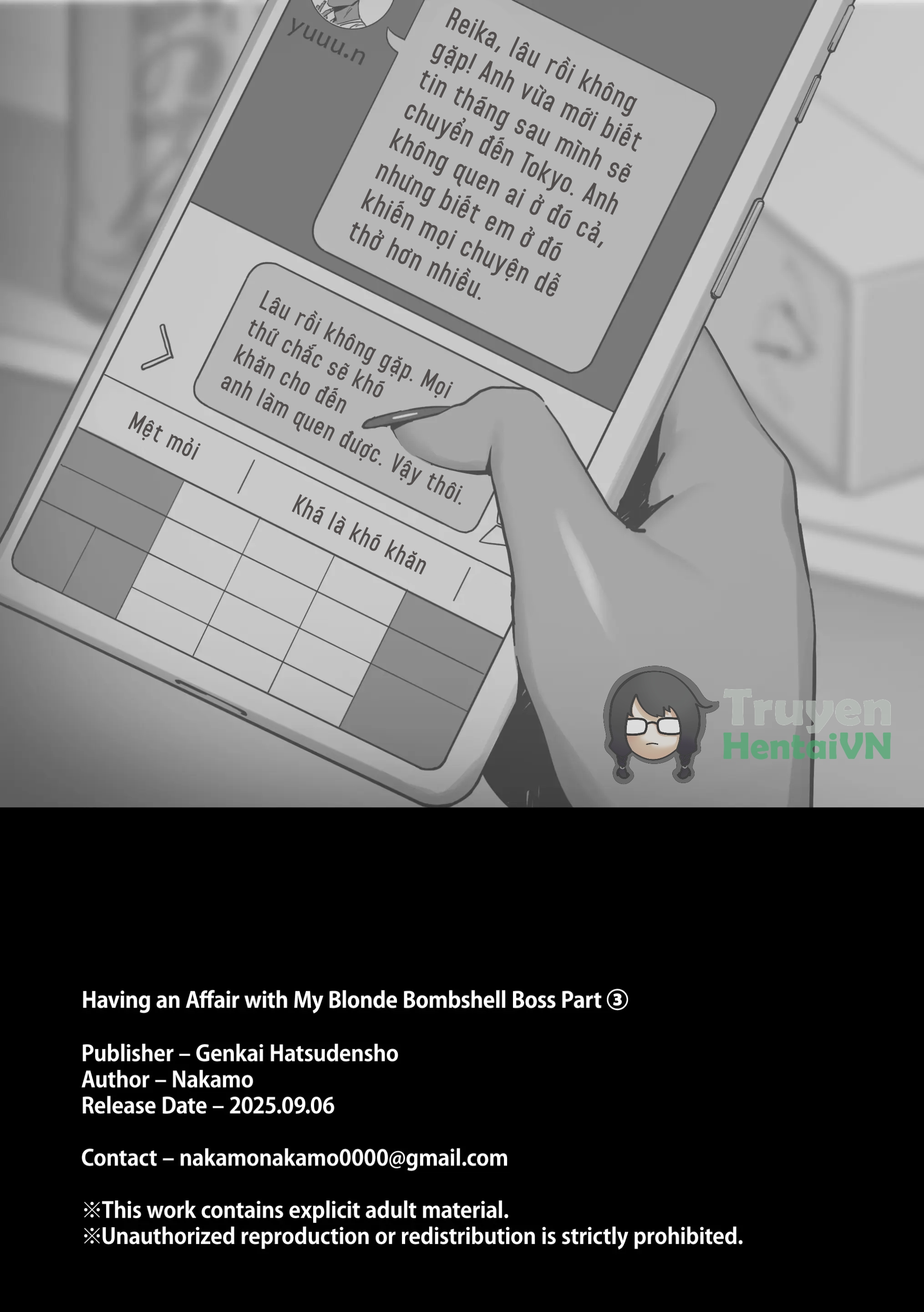 Đọc truyện hentai Onna Gal Joushi to Furin suru Hanashi 3 - Oneshot