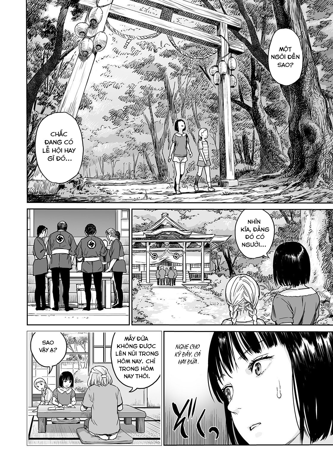 Đọc truyện hentai Ngọn núi của vị thần Oogetsuhime. - Oneshot