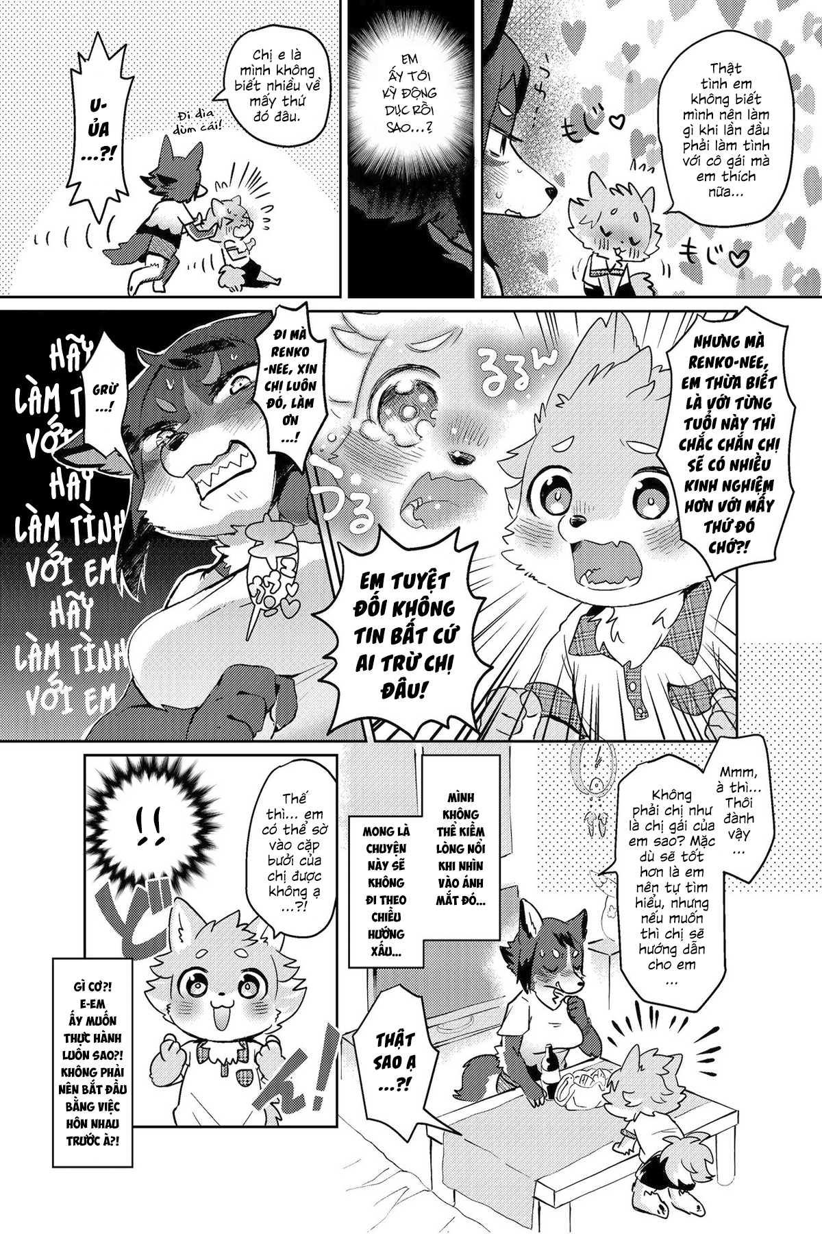 Đọc truyện hentai Kemokano Banashi 2 - Oneshot