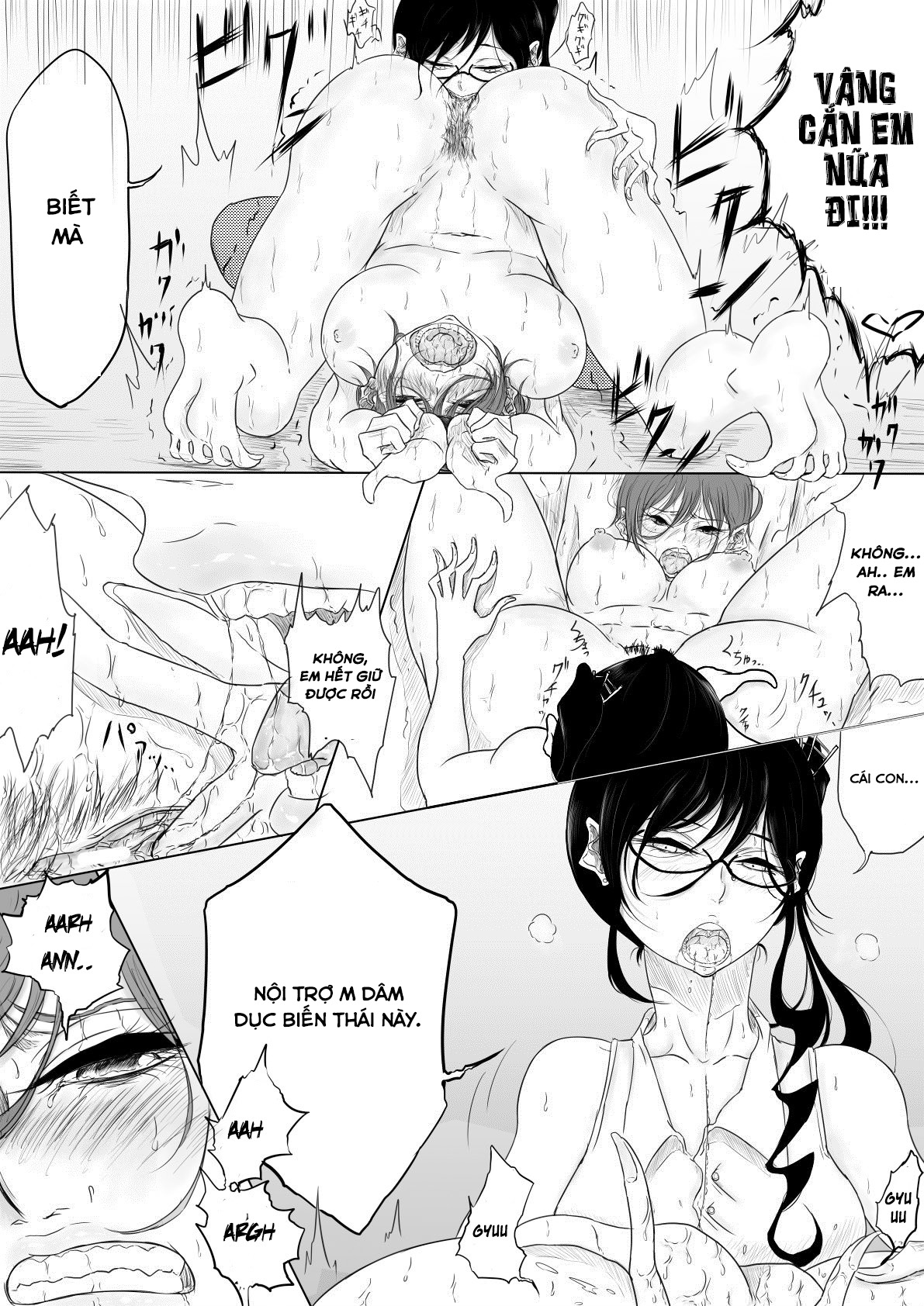 Đọc truyện hentai Bí mật không nói được - Oneshot