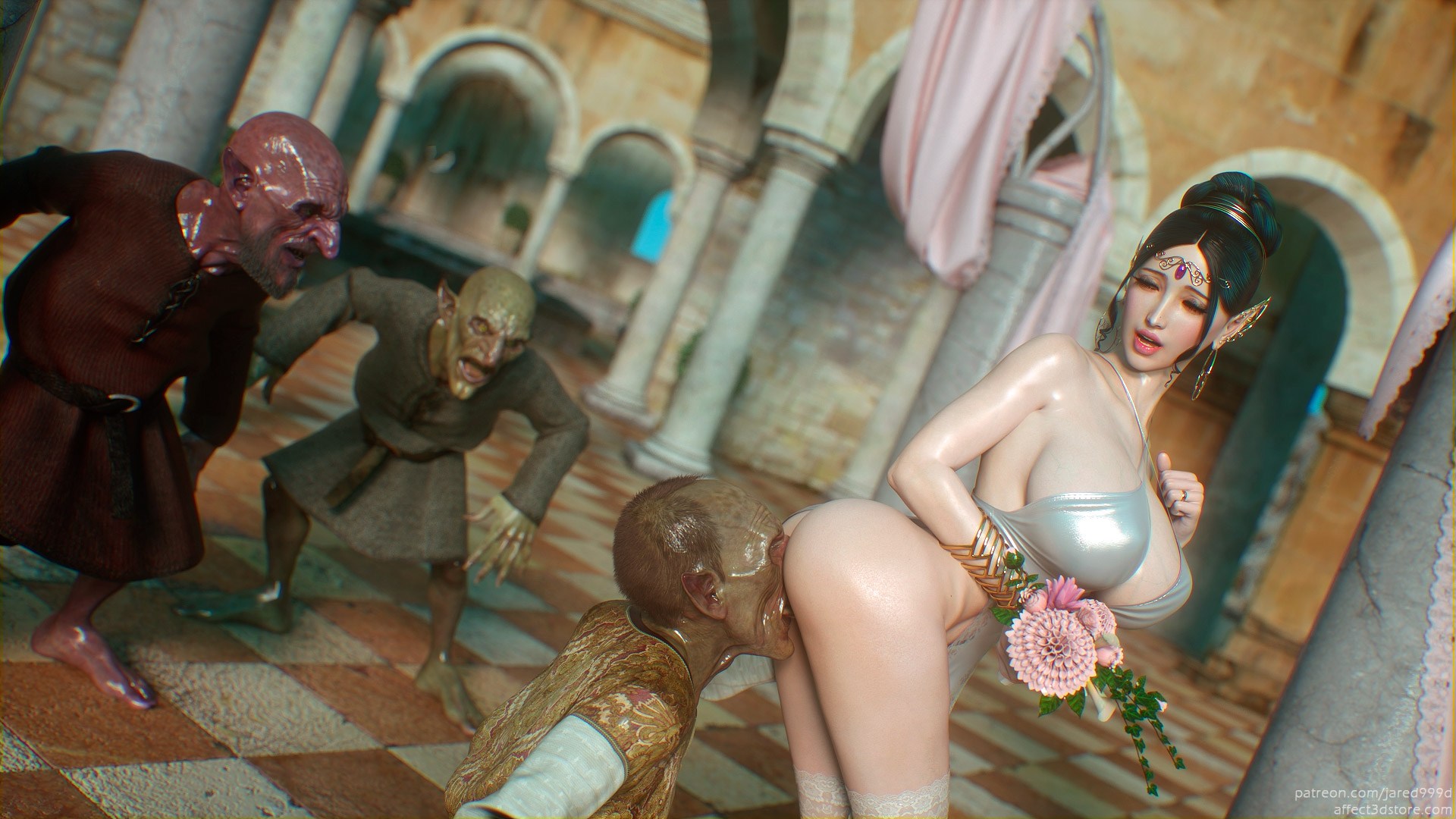 Đọc truyện hentai Elf Slave - Chapter 4: Cross Fate - Non Pregnant