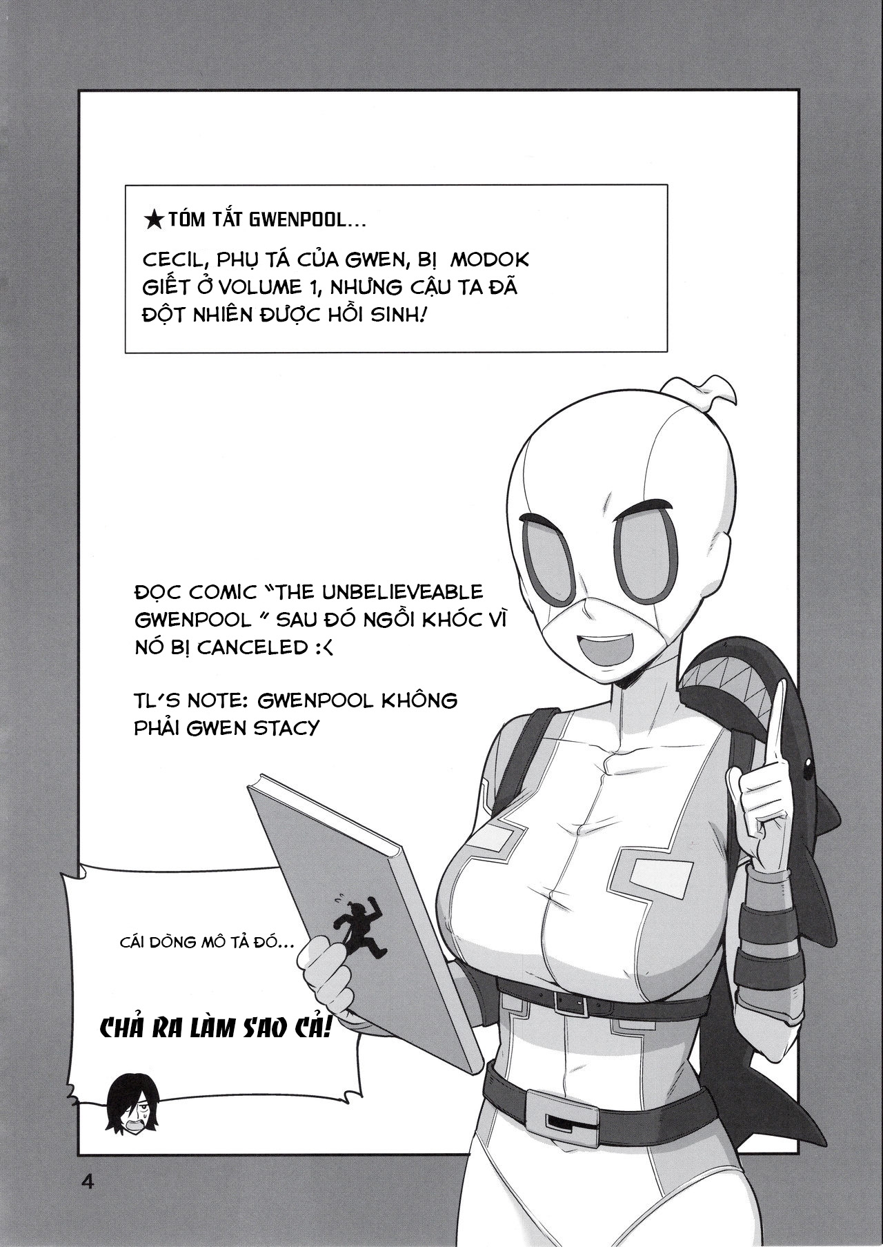 Đọc truyện hentai Gwenpool (Watashi tachi Icya-Love Shimashita) - Oneshot