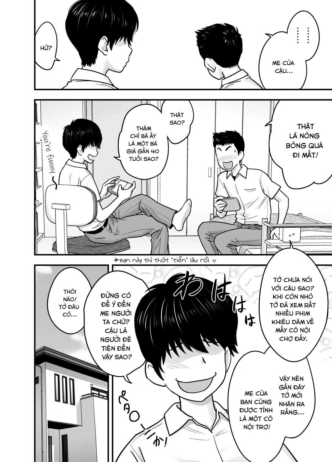 Đọc truyện hentai Bạn gái đầu tiên của tôi là một cô nội trợ và đó cũng là mẹ của tôi - Oneshot