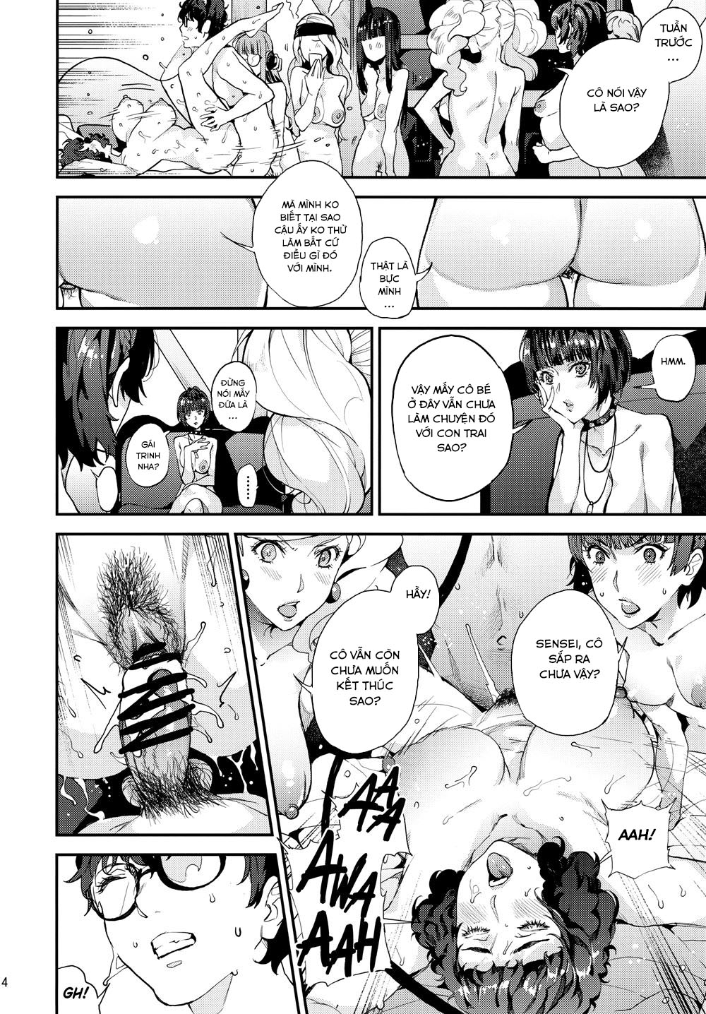 Đọc truyện hentai Hattoubun no persona (Persona 5) - Oneshot