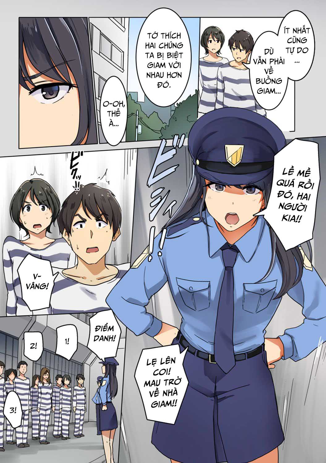 Đọc truyện hentai Kangoku Zemi Kanshu ni Zettai Fukujuu o Shiirarete - Chap 2