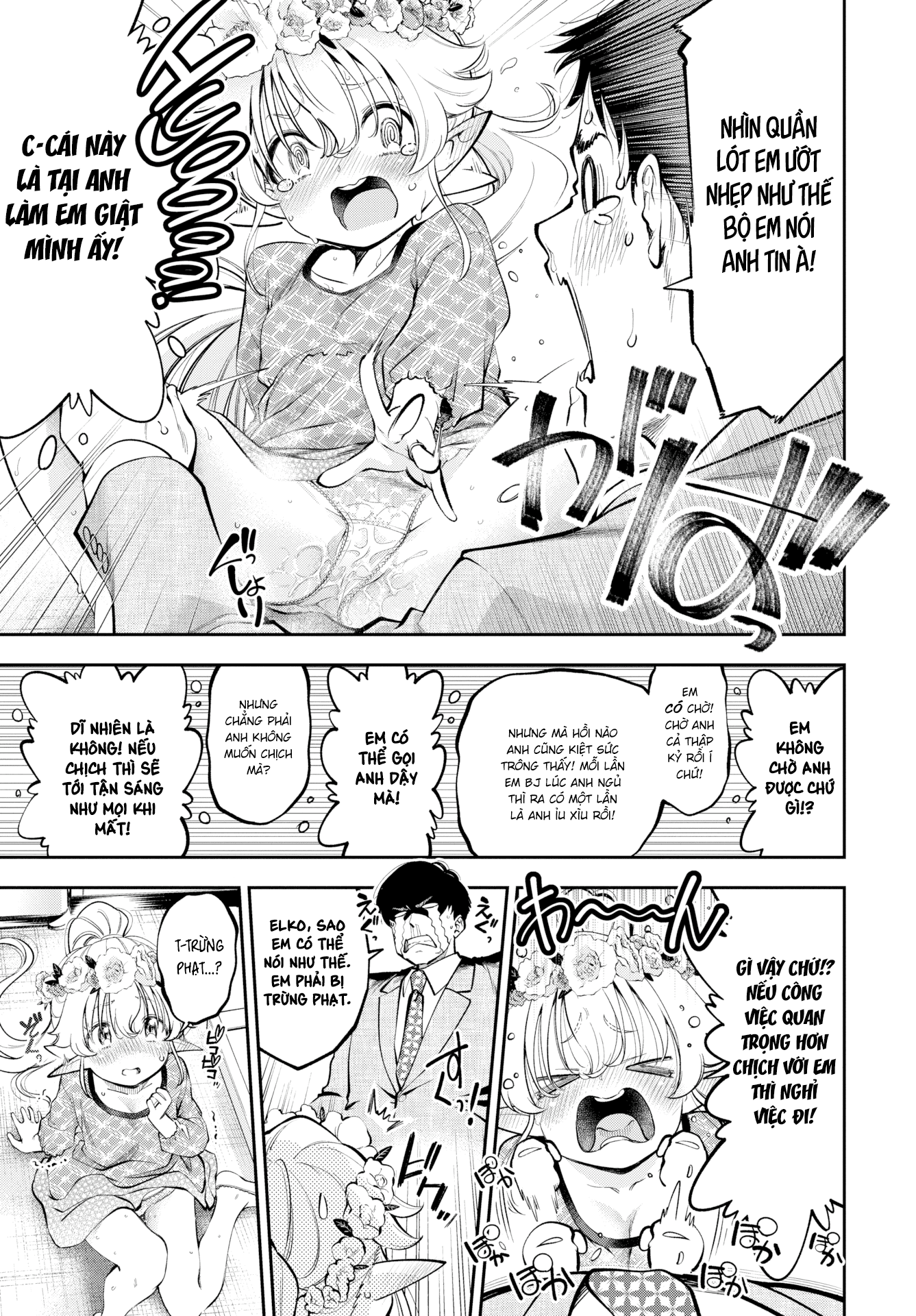 Đọc truyện hentai Cô Vợ Elf Loli Đã 2̶0̶9̶ 2̶1̶0̶ 211 Tuổi - Chap 3