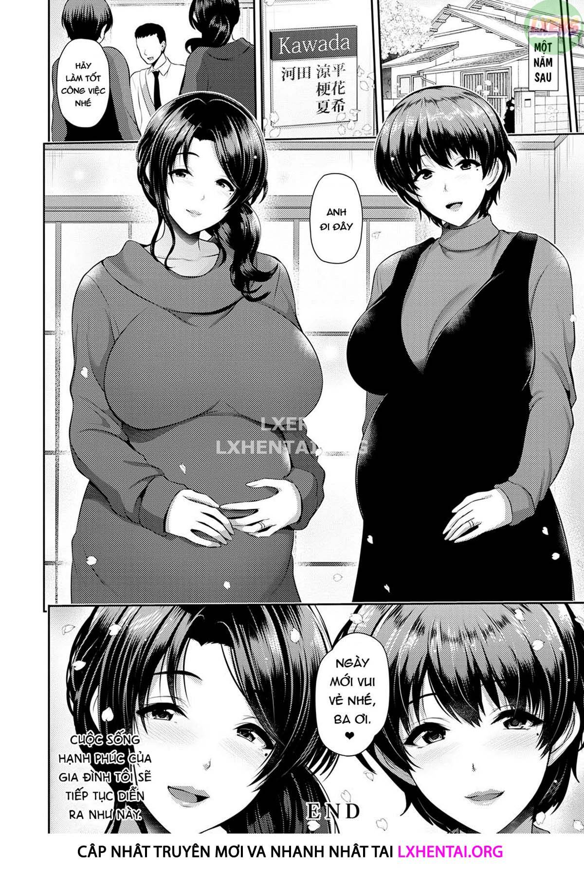 Đọc truyện hentai Tình Yêu Tình Dục Với Mẹ Và Con Gái - Chap 3 - [END]