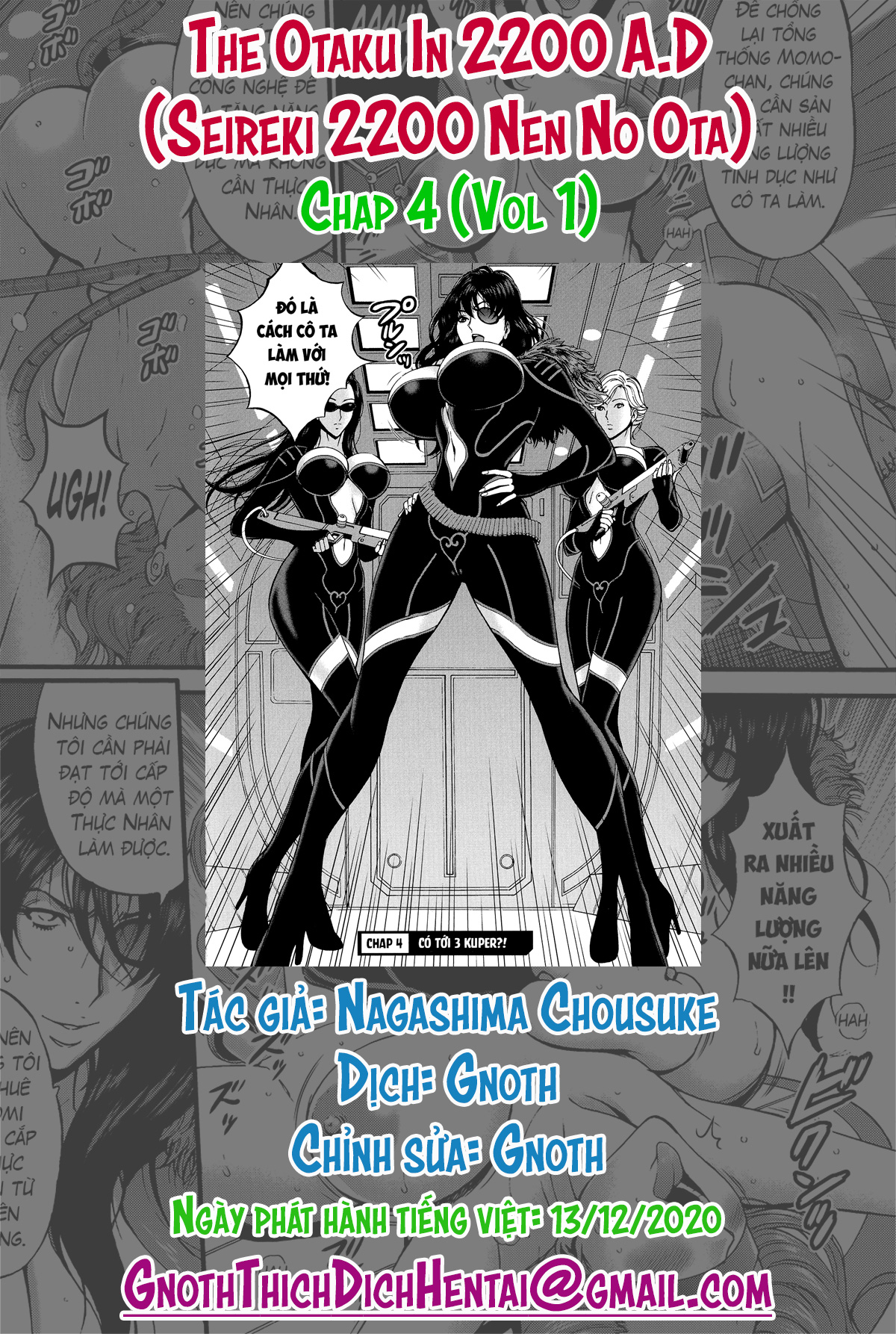 Đọc truyện hentai The Otaku In 2200 A.D - Chap 4