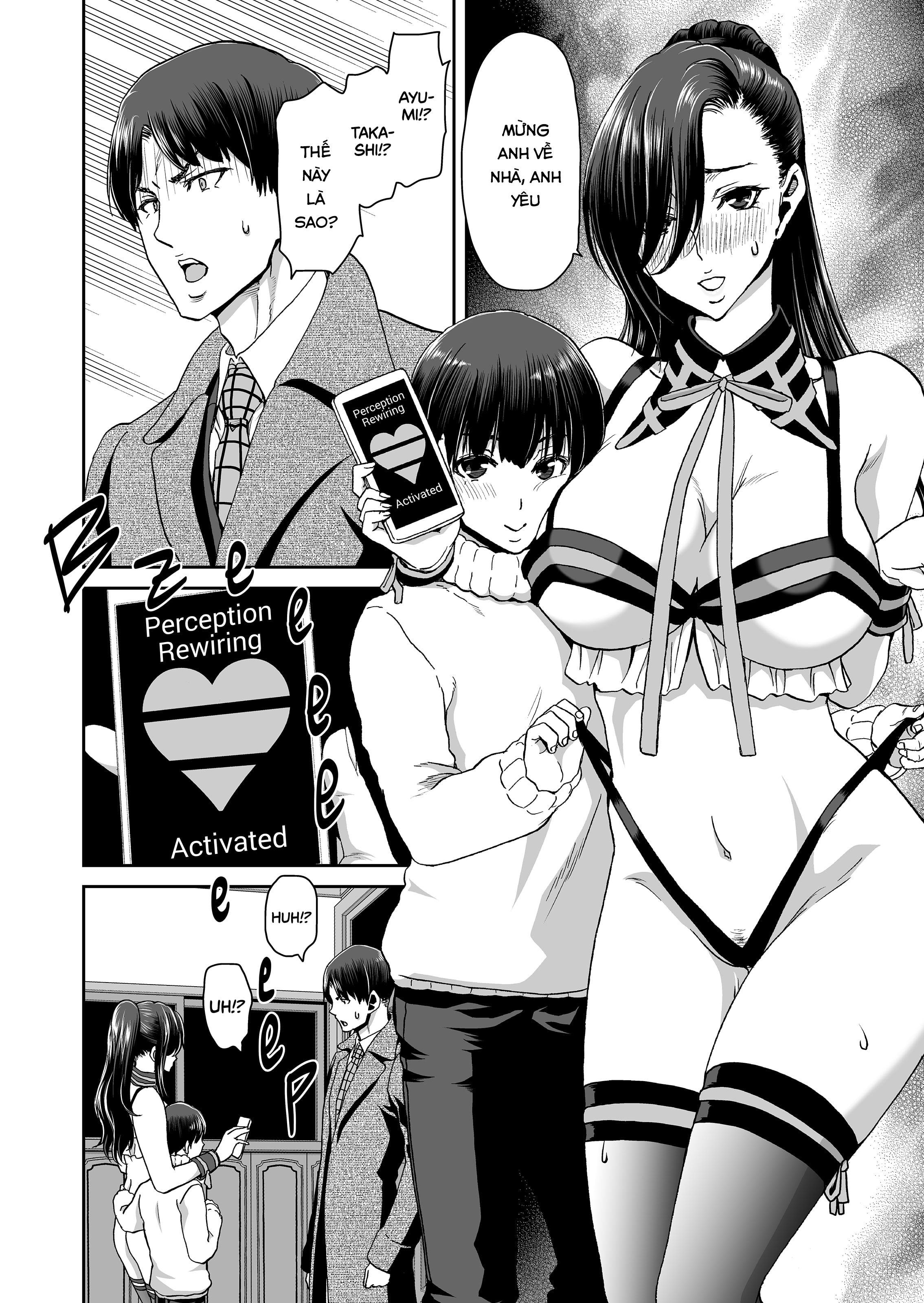 Đọc truyện hentai Vợ đổi kiểu tóc - Chap 3