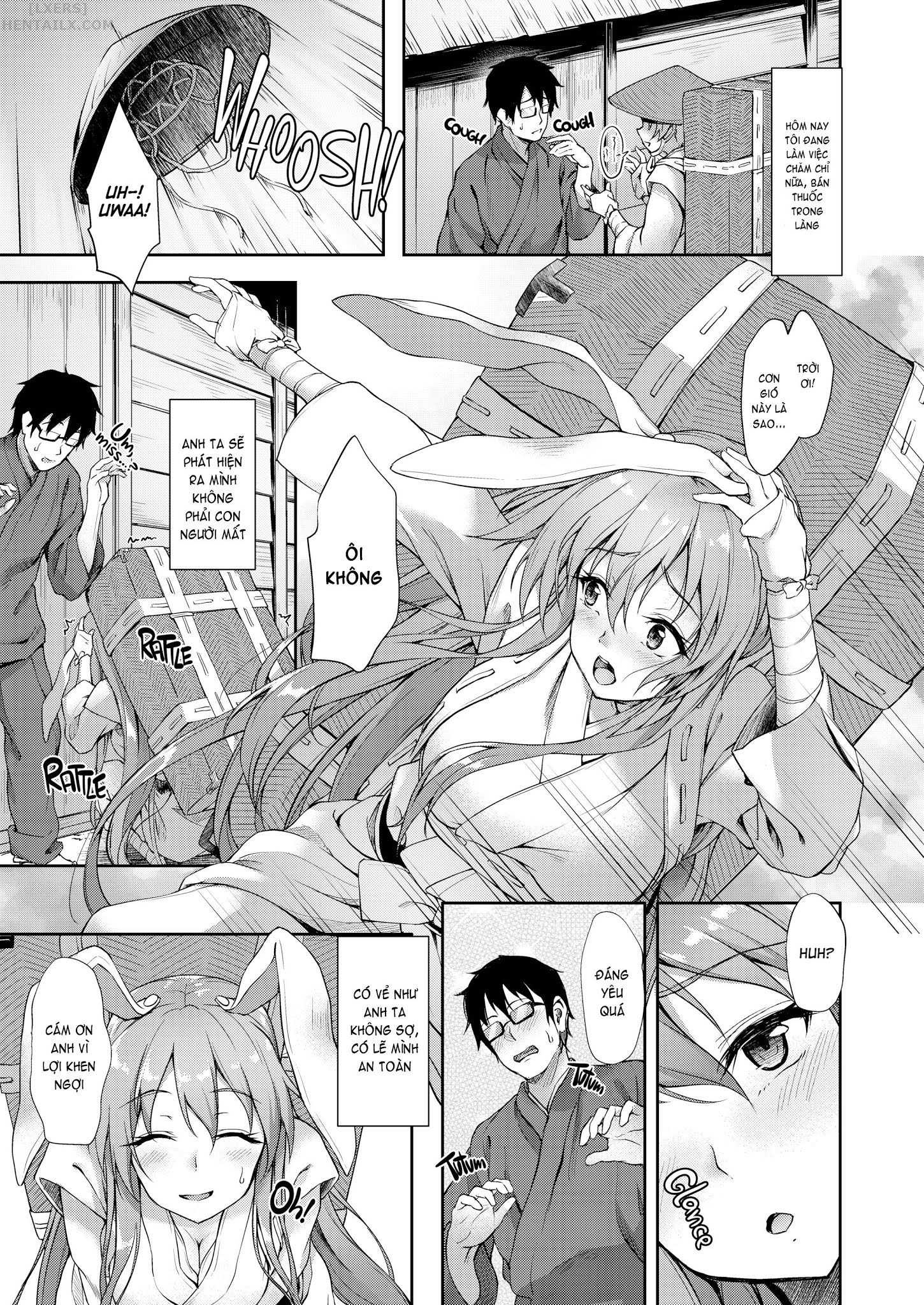 Đọc truyện hentai What a Mess, Miss Medicine Seller! - Oneshot