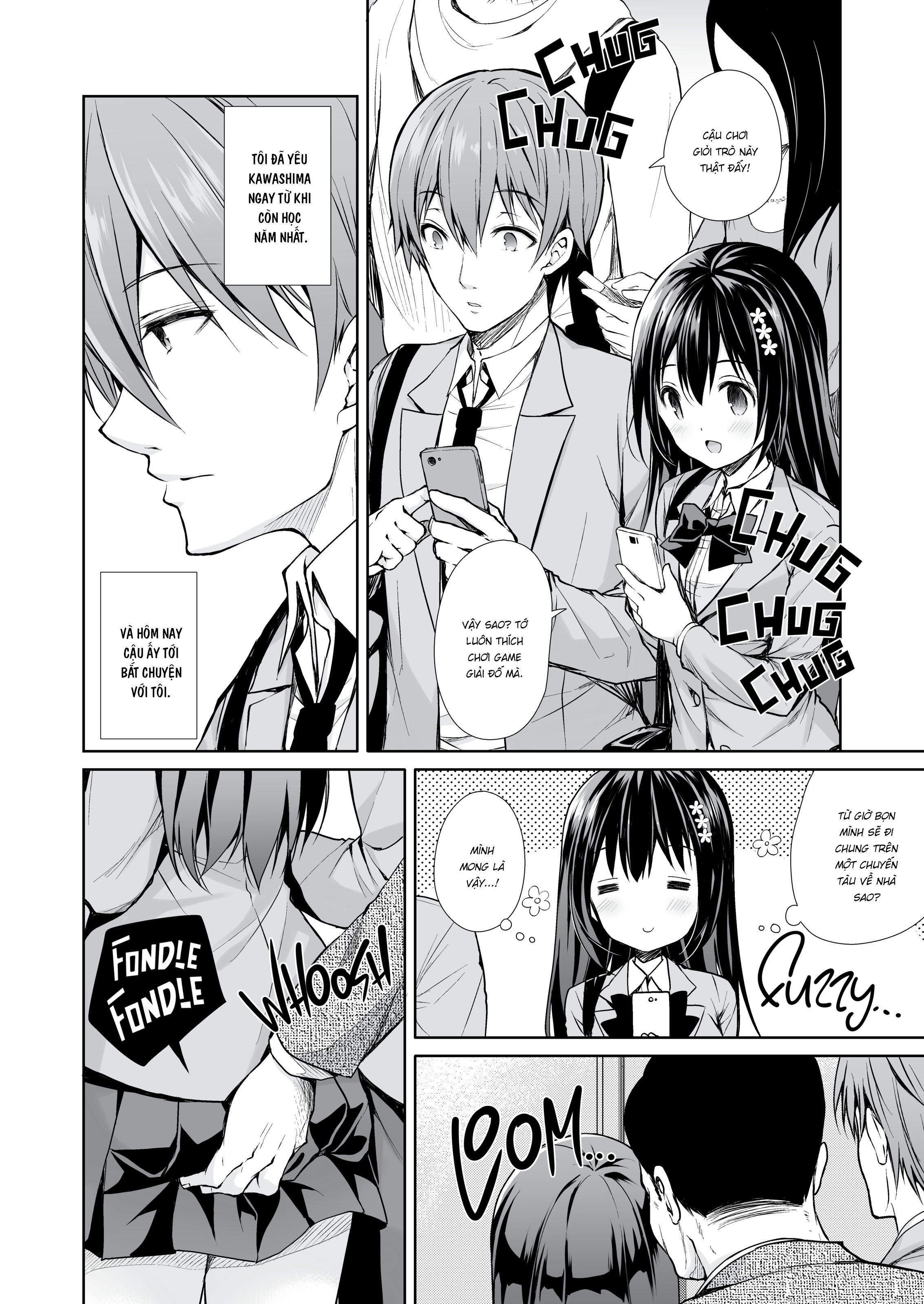 Đọc truyện hentai Chuyến tàu đáng xấu hổ - Chapter 1: Tôi bị xàm sỡ ngay cạnh crush của mình