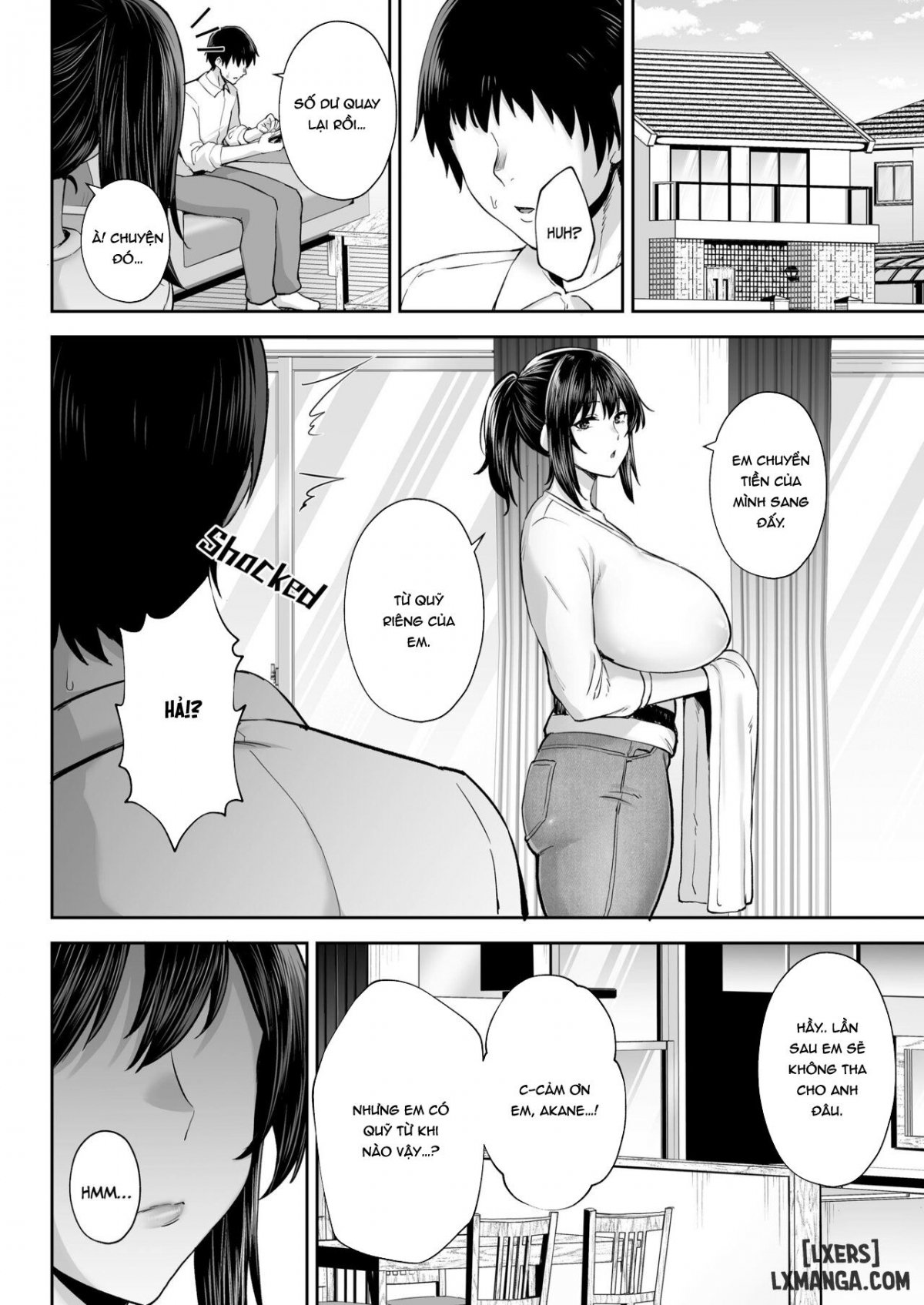 Đọc truyện hentai Netorareta Bakunyuu Osananajimi Tsuma Akane -Mukashikkara Shinyuu (SeFri) to Yarimakuri Deshita lol- - Oneshot