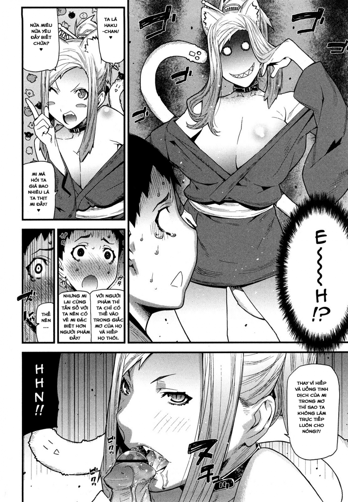 Đọc truyện hentai Đụ Thư Thái Với Em Mèo Thành Tinh! - Oneshot