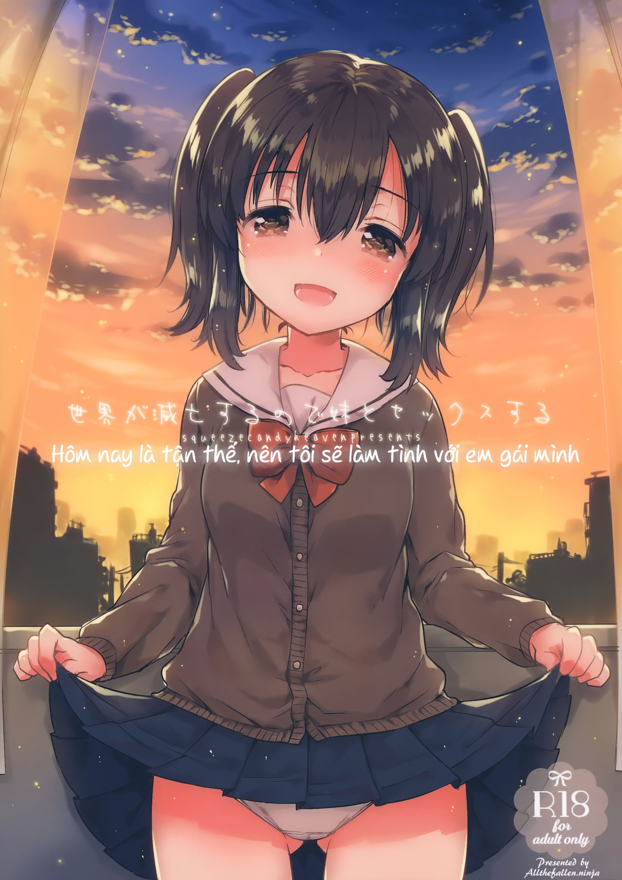 Đọc truyện hentai Hôm nay là tận thế nên tôi sẽ làm tình với em gái mình - Oneshot