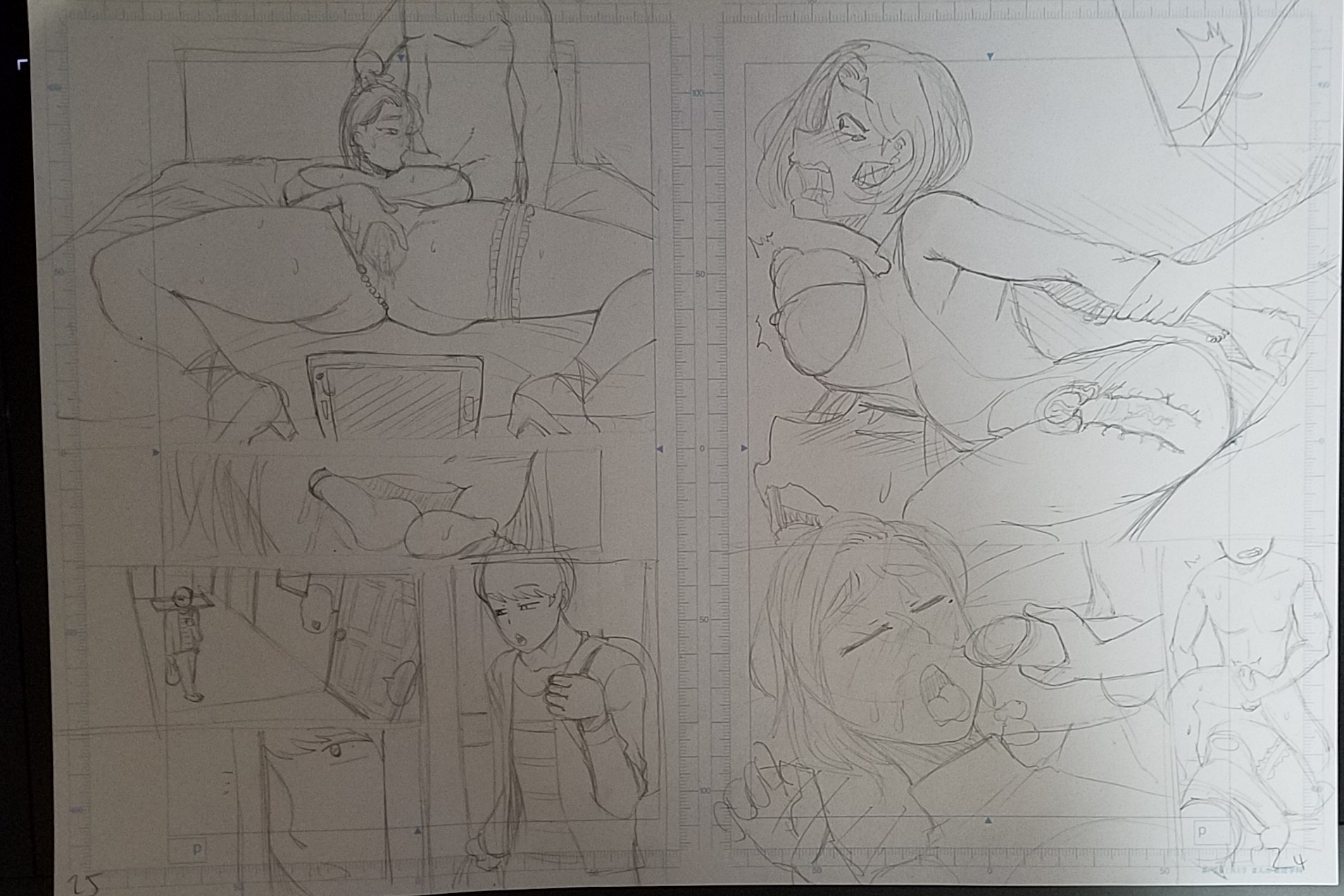 Đọc truyện hentai Naomi-san is my Sex-Friend - Chap 1 (rough sketch ver)