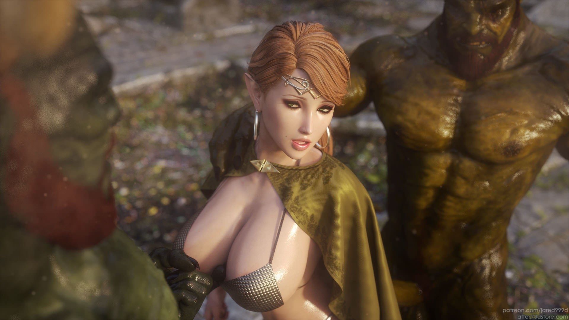 Đọc truyện hentai Elf Slave - Chapter 1: Side B