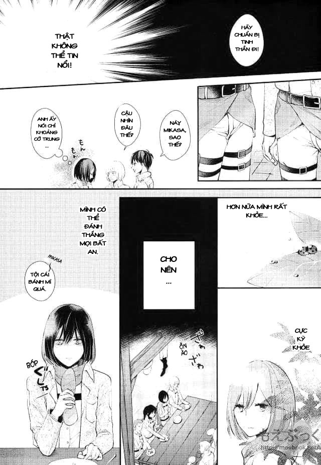 Đọc truyện hentai Chẳng thể đợi chờ (Shingeki no Kyojin) - Oneshot