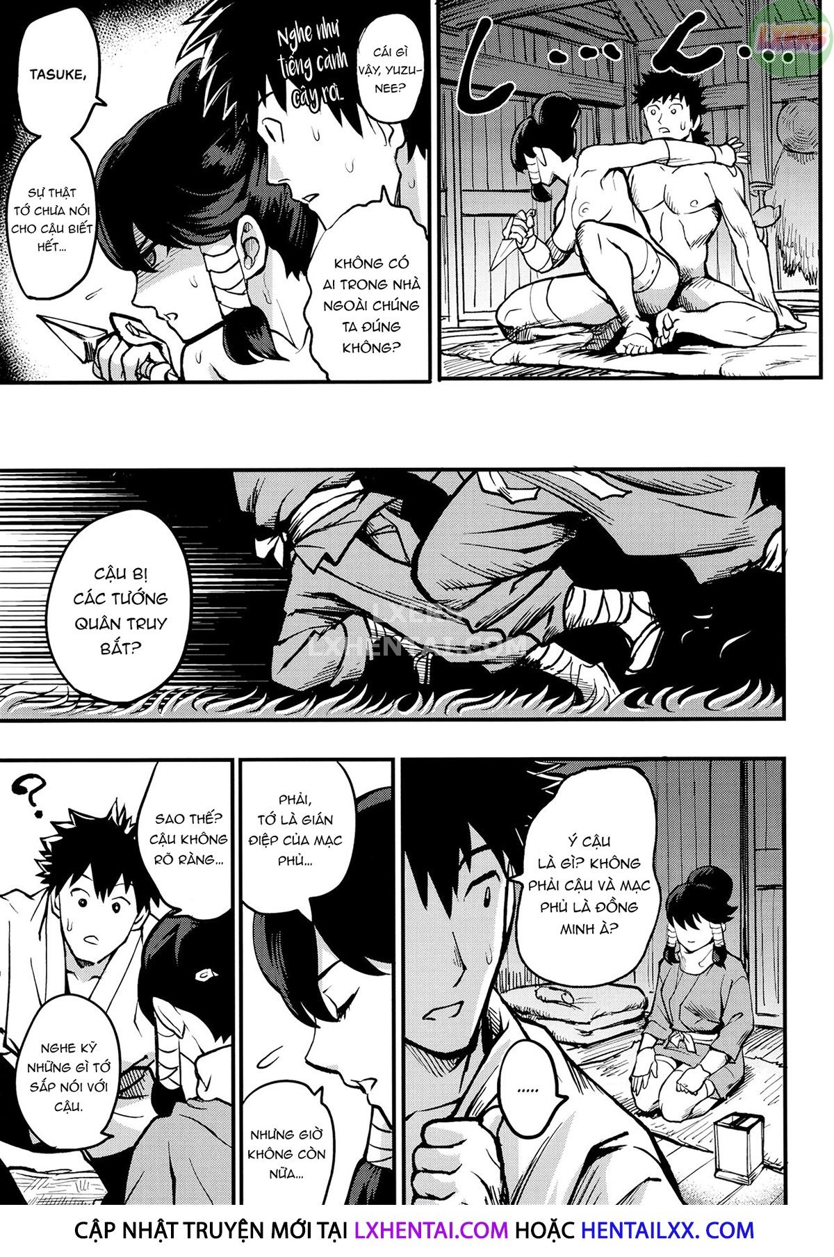 Đọc truyện hentai Kunoichi Indochuu ~Yuzuha Kikyou Hen~ - Oneshot