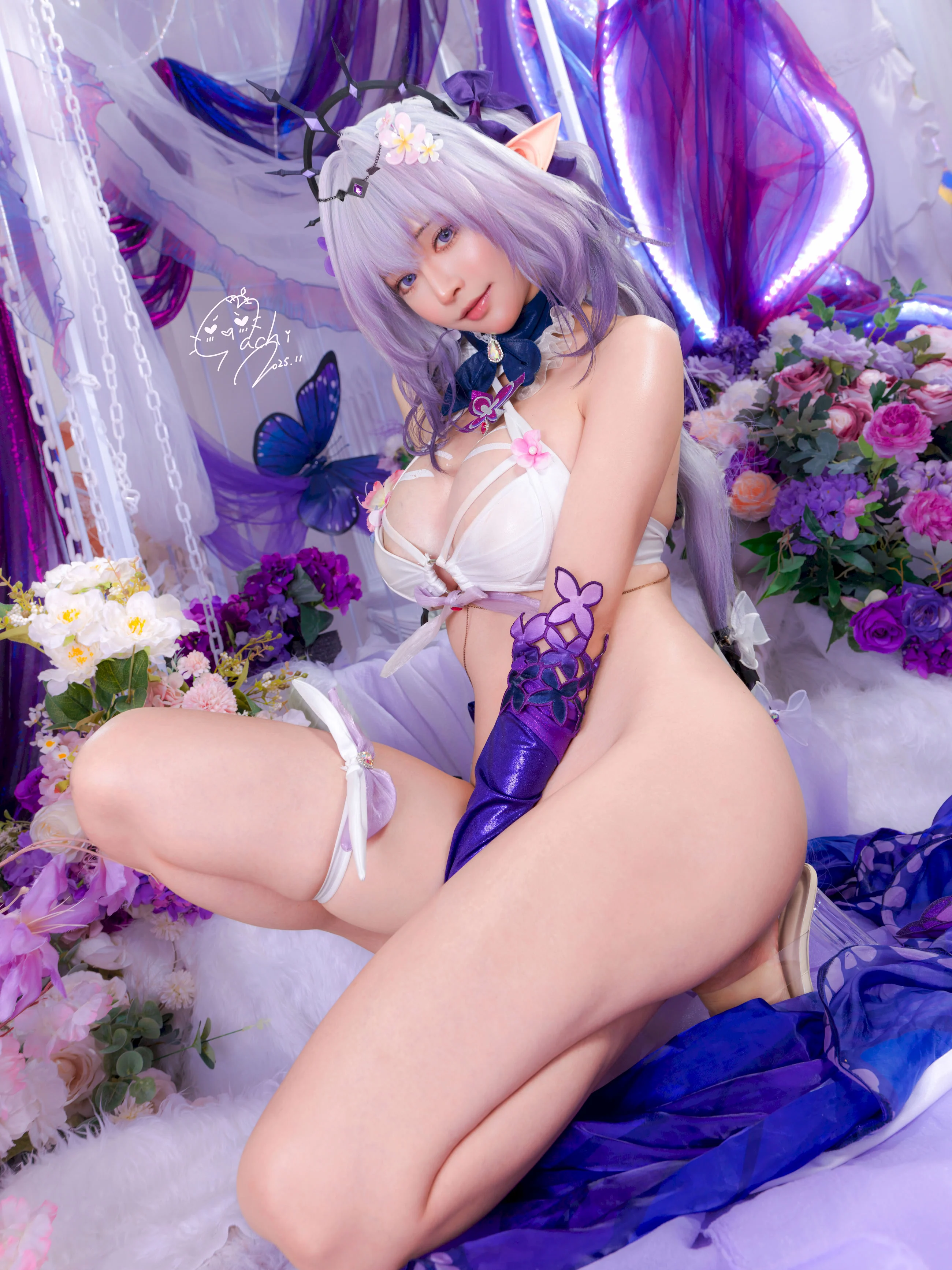 Đọc truyện hentai Tuyển tập Albums siêu phẩm Cosplay - 1353 - [Machi Mayoshi] The dangerous behind the scenes of the Castris Swimsuit Saint Part 1