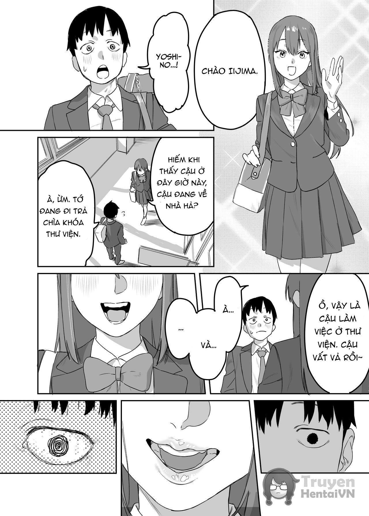 Đọc truyện hentai Yomenai Kimi to | With You, Who Is Hard To Read - Oneshot