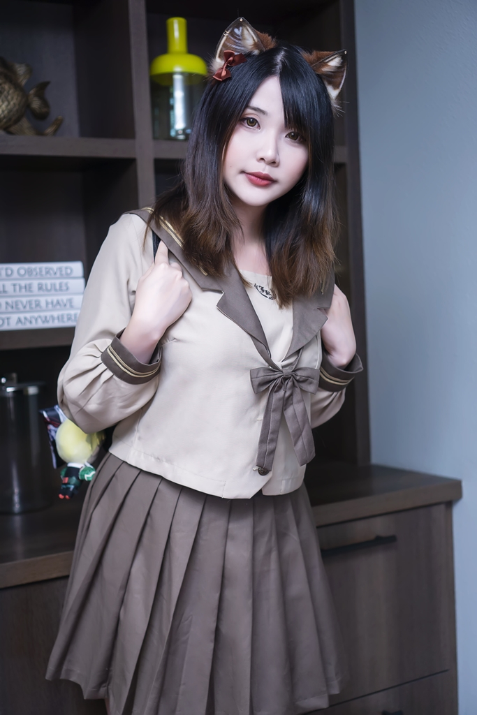 Đọc truyện hentai Tuyển tập Albums siêu phẩm Cosplay - Chap 748 - Hana Bunny – Kitty School Girl