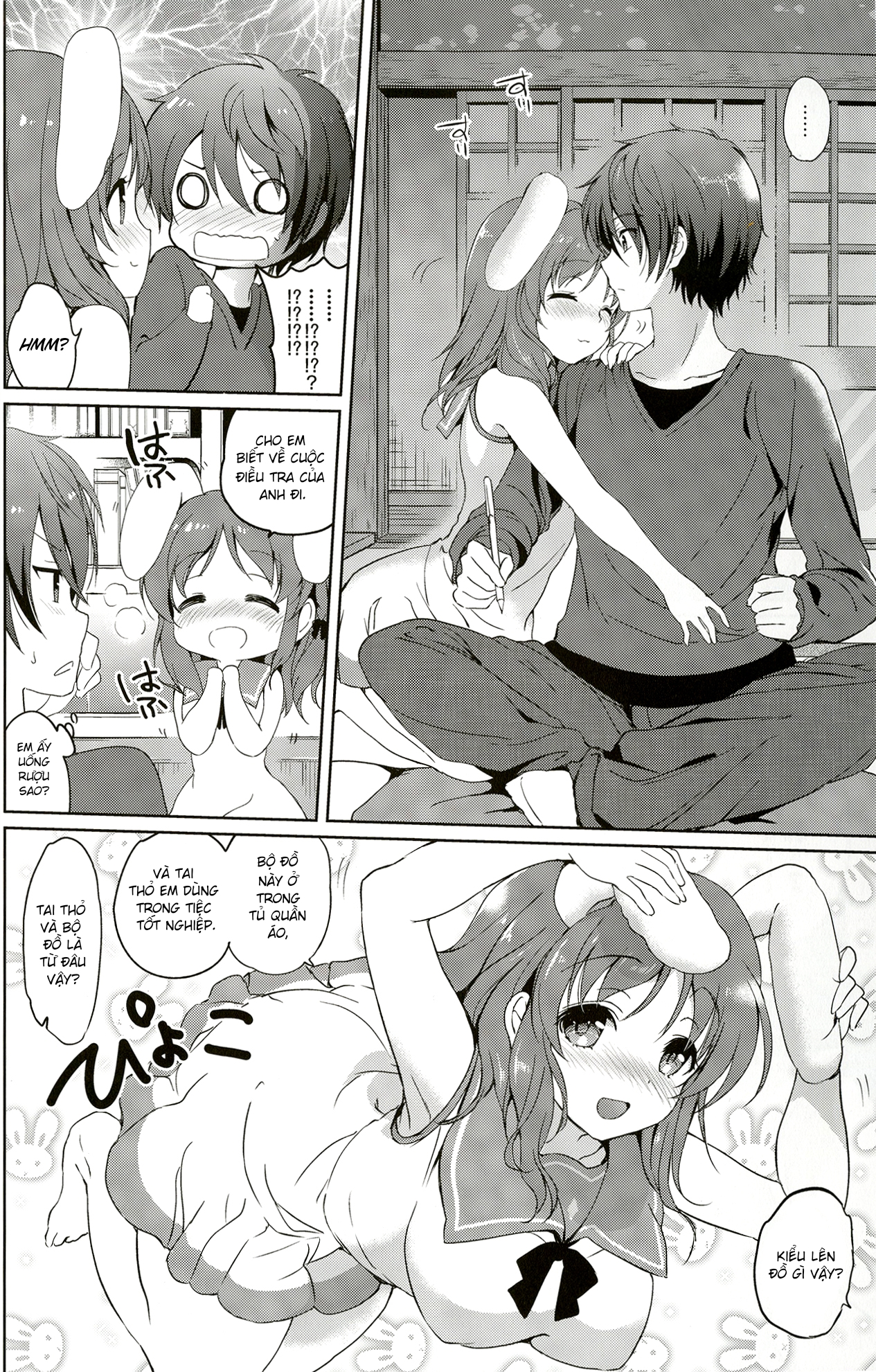 Đọc truyện hentai Horoyoi Rabbit (Nagi no Asukara) - Remake - Oneshot