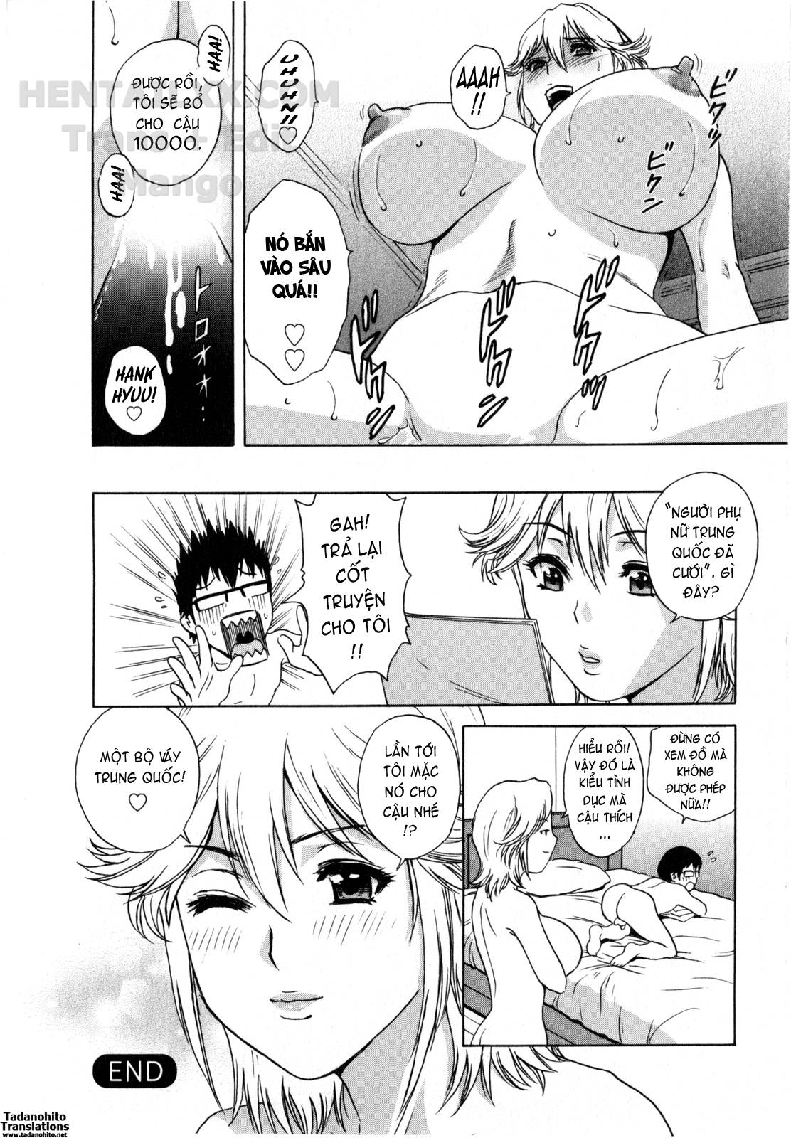 Đọc truyện hentai Life With Married Women Just Like A Manga - Chap 13