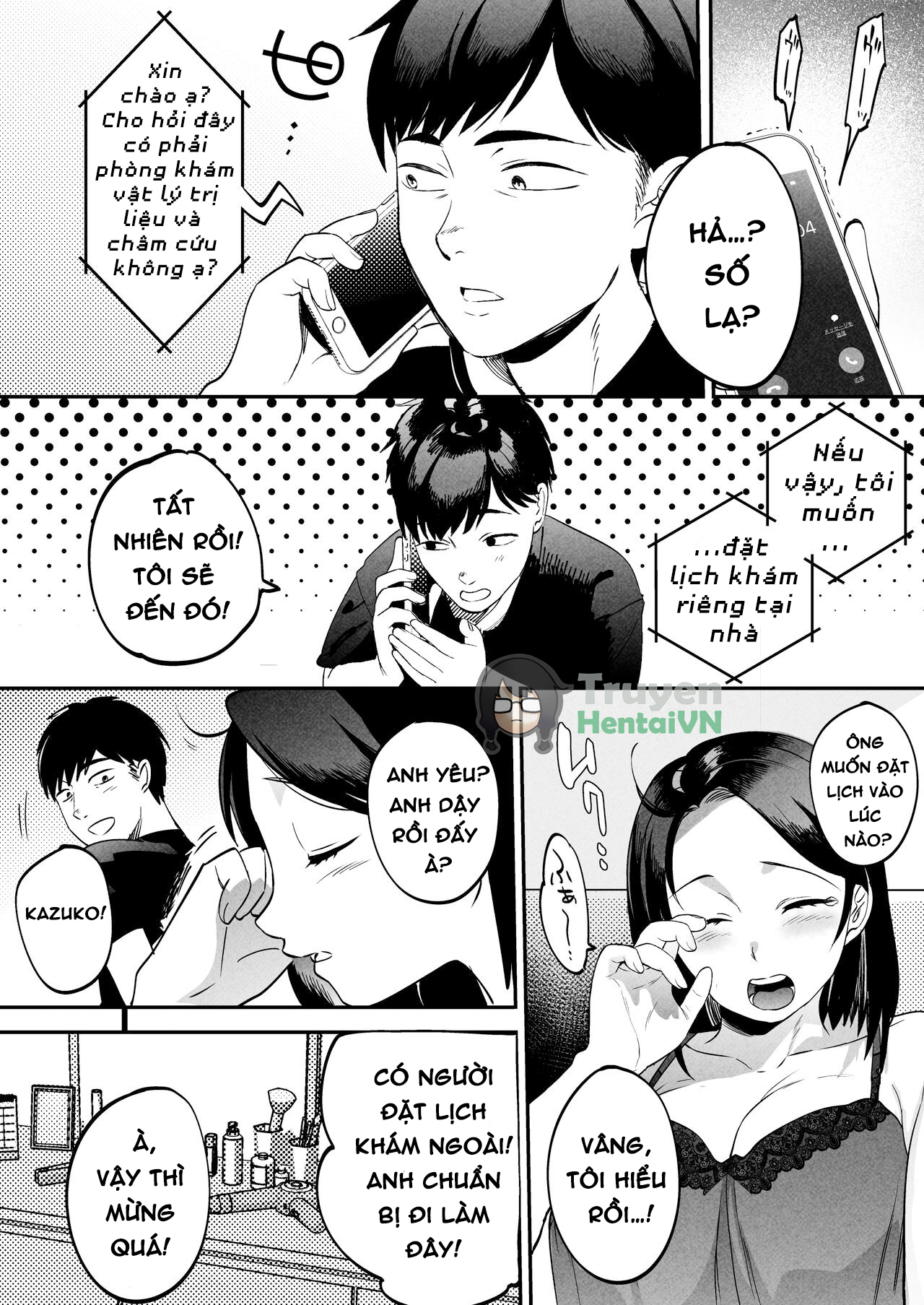 Đọc truyện hentai Seitaishi ~Watashi no Tsuma o Daitekure~ - Chap 1