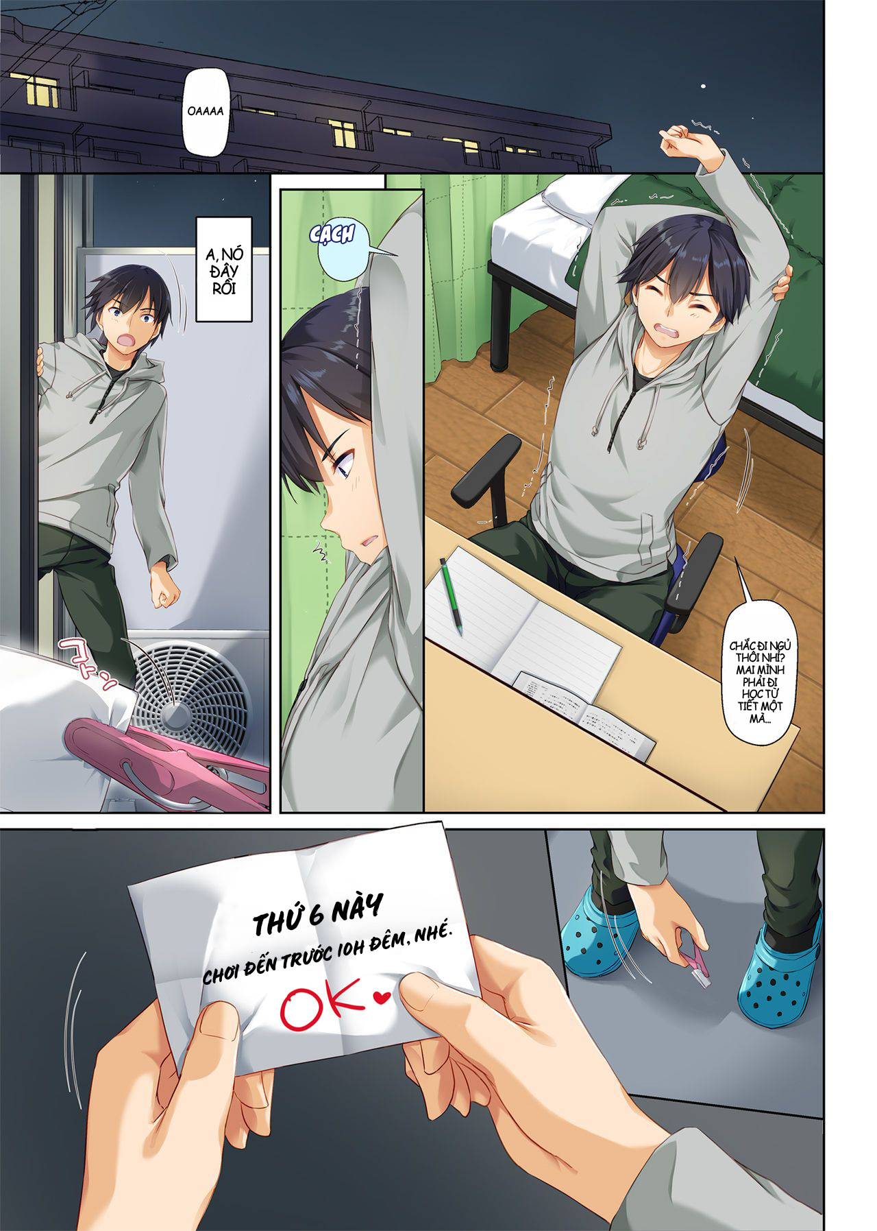 Đọc truyện hentai Hitozuma Osananajimi to Hitonatsu no Dekigoto - Chap 2