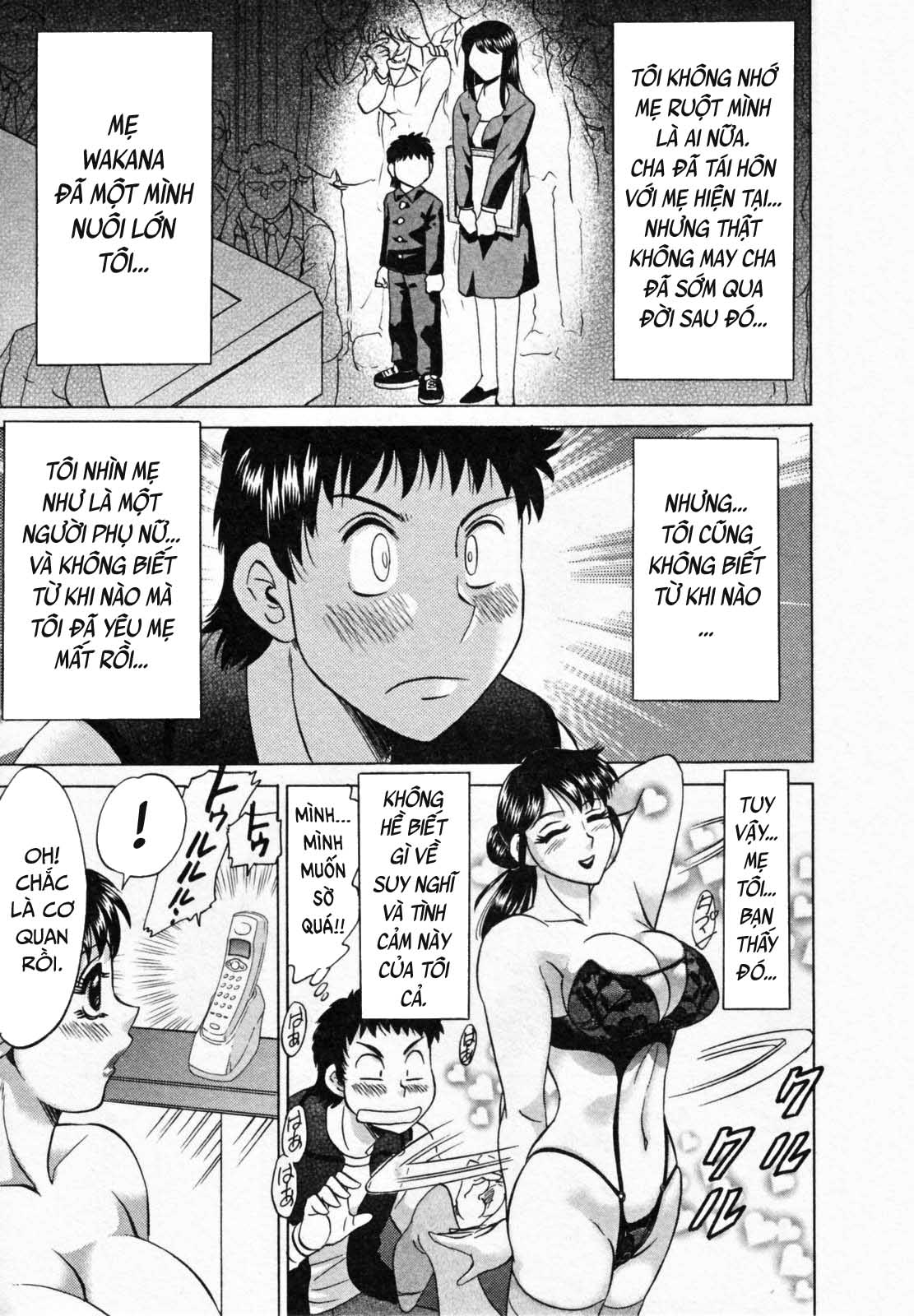 Đọc truyện hentai 2 người mẹ - Chap 1