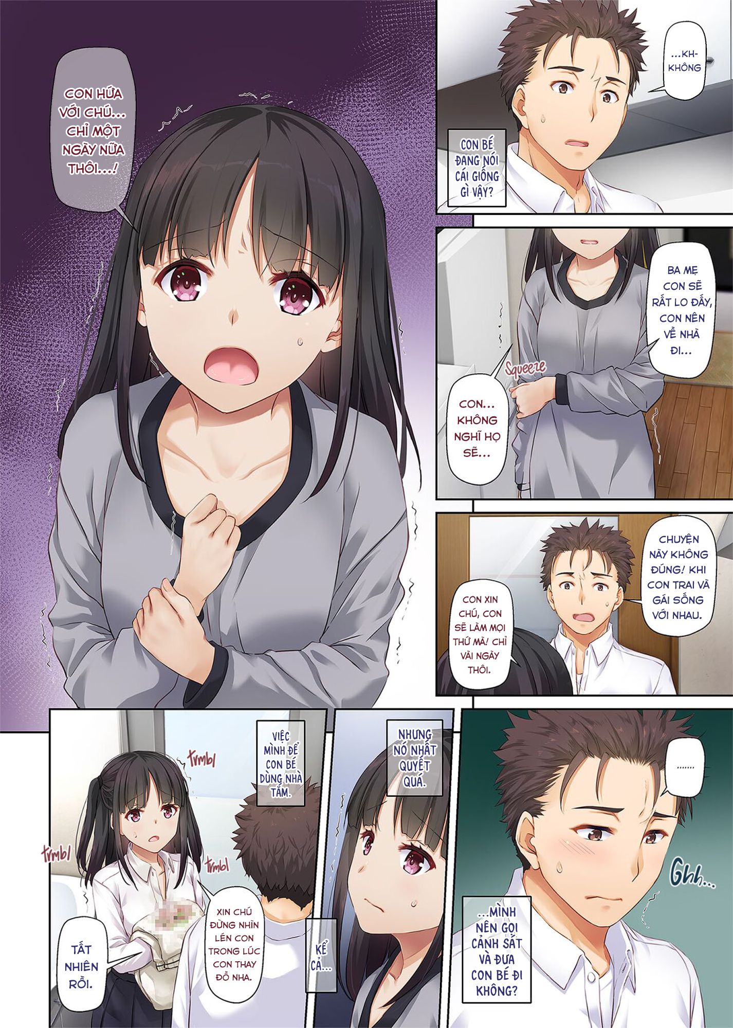 Đọc truyện hentai Ở Chung Với Gái Bỏ Nhà Đi Bụi - Chap 1