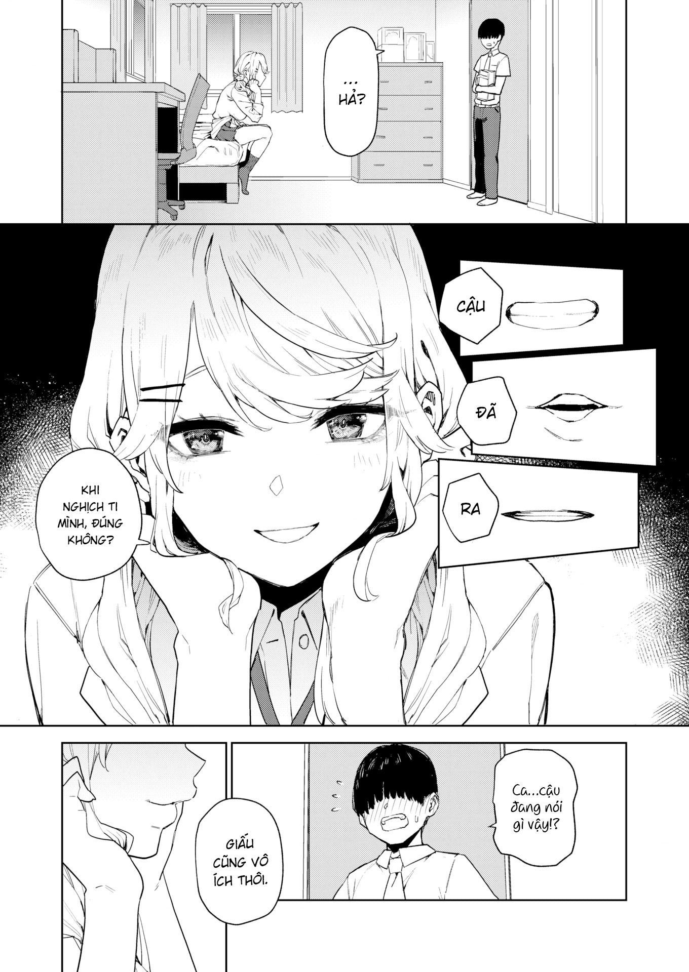 Đọc truyện hentai Kiểm soát xuất tinh cho Nishimiya-san - Chap 1