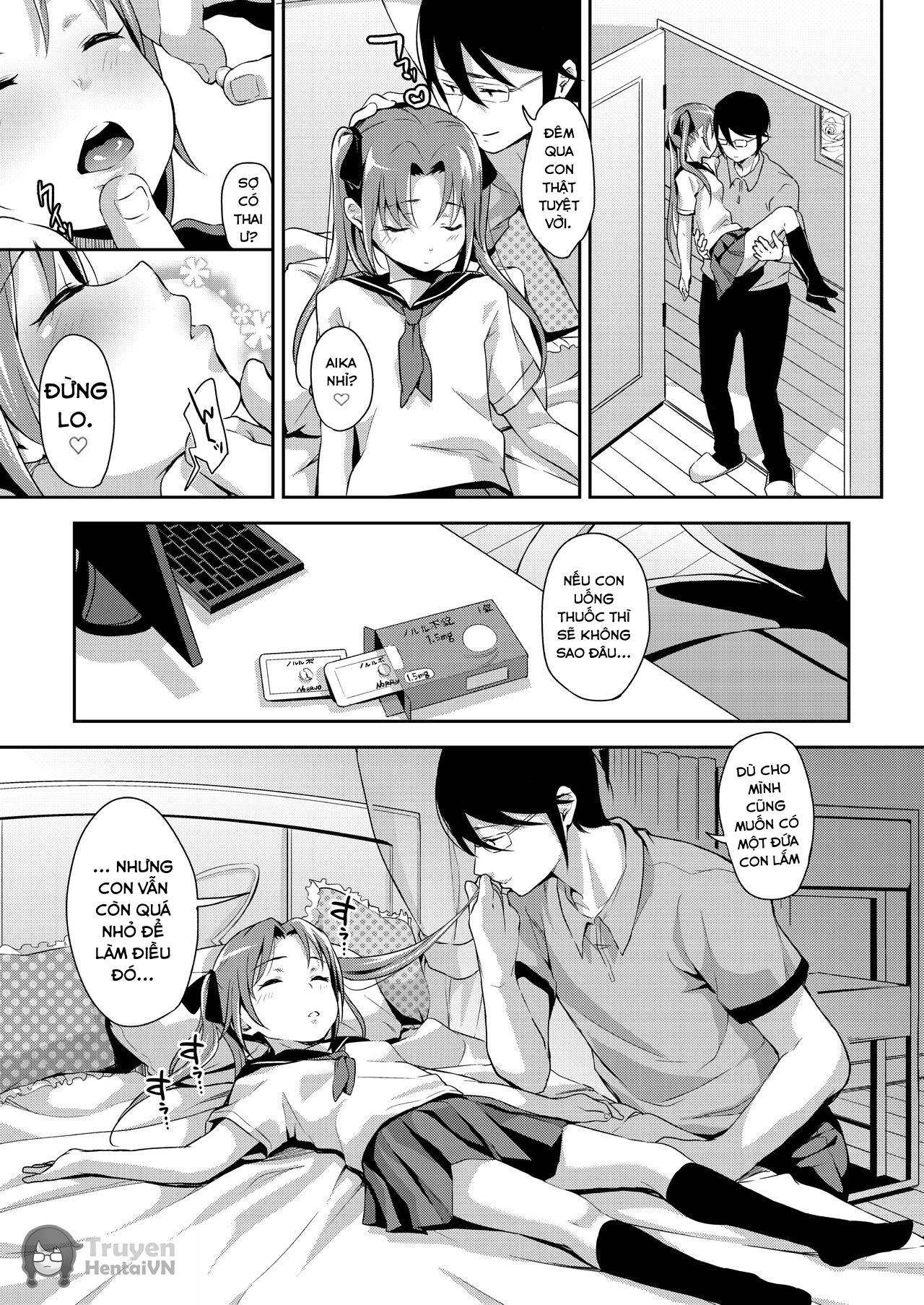 Đọc truyện hentai Aiko và tình yêu của người chú - chap 1