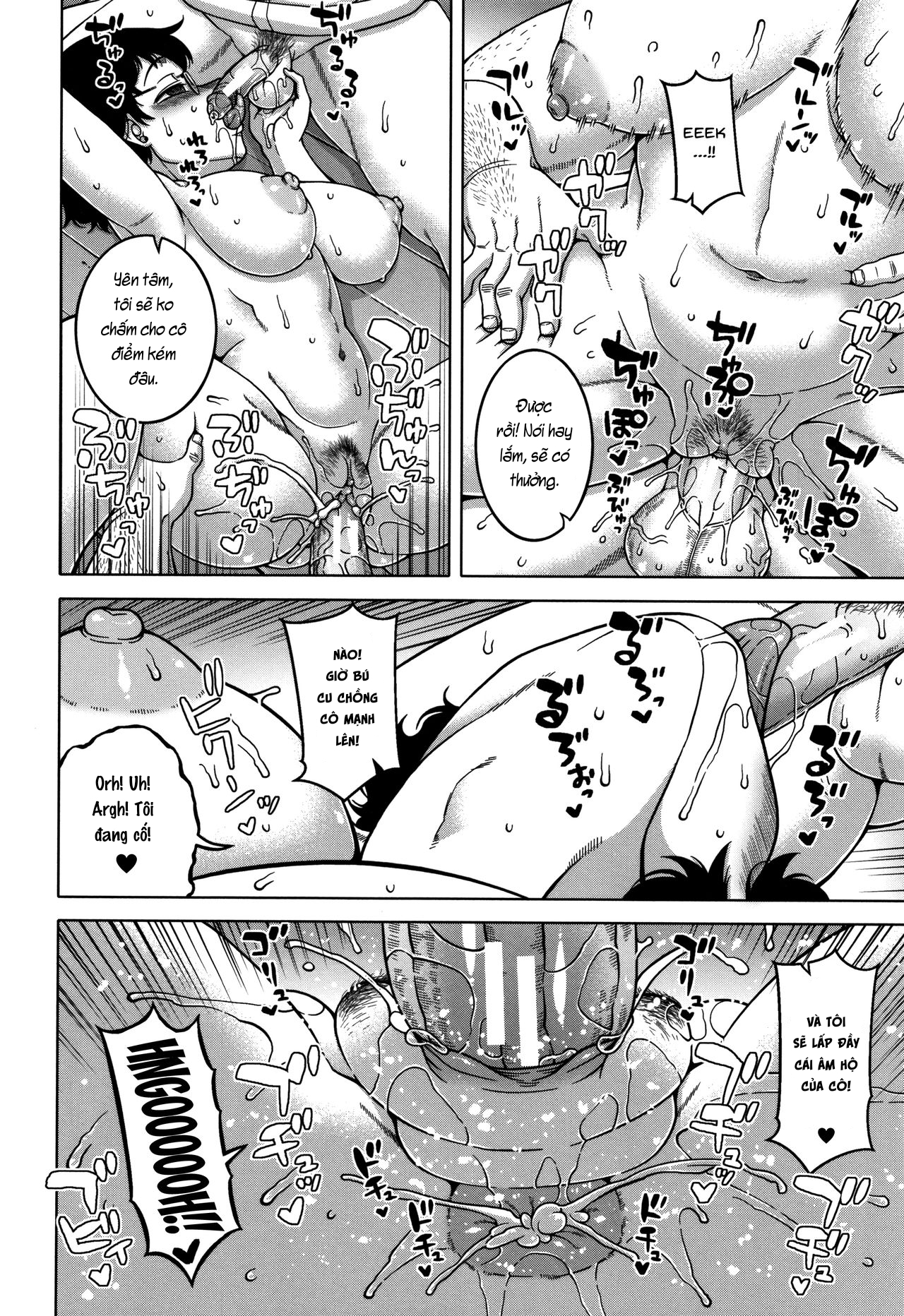 Đọc truyện hentai Saimin Fuufunaka Chousa - Chap 4: Kết thúc khảo sát cặp đôi 2