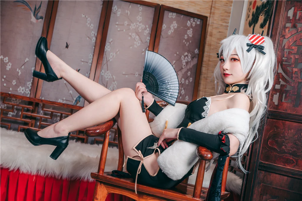 Đọc truyện hentai Tuyển tập Albums siêu phẩm Cosplay - Chap 592 - Tao Mo - Vampire Cheongsam