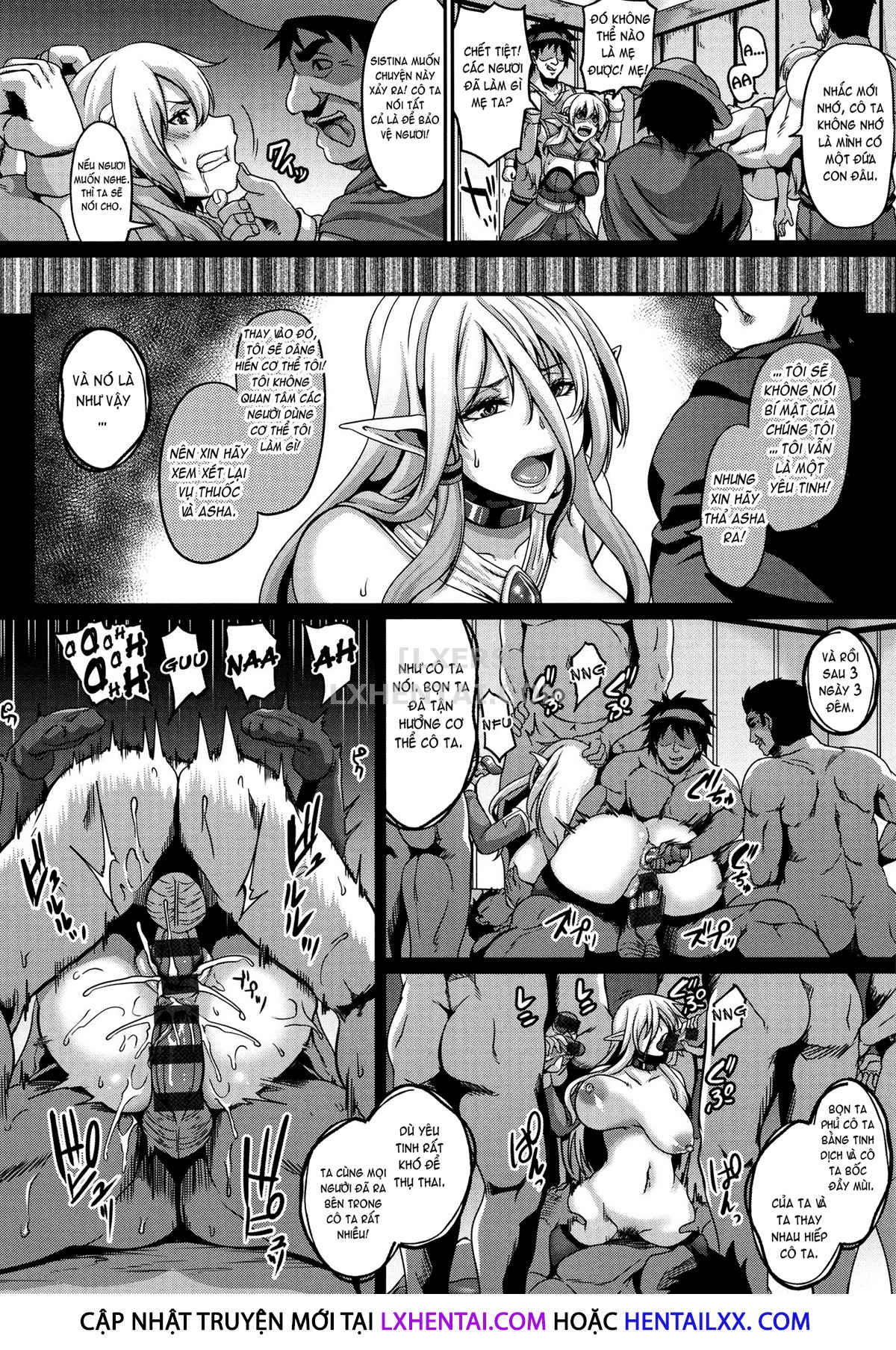 Đọc truyện hentai Aijou No Injoku Elf - Chap 1