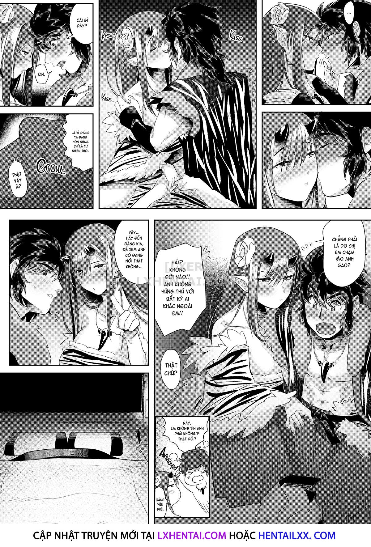 Đọc truyện hentai The Oni and the Fresh Peach - Chap 2 - The Marriage