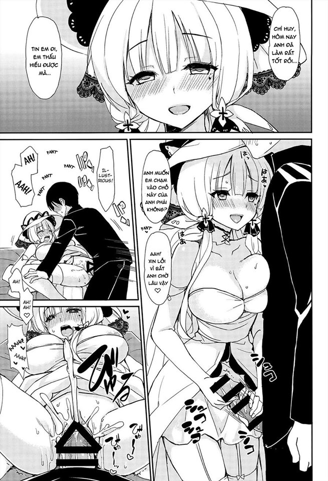 Đọc truyện hentai Junai Illustrious (Azur Lane) - Oneshot