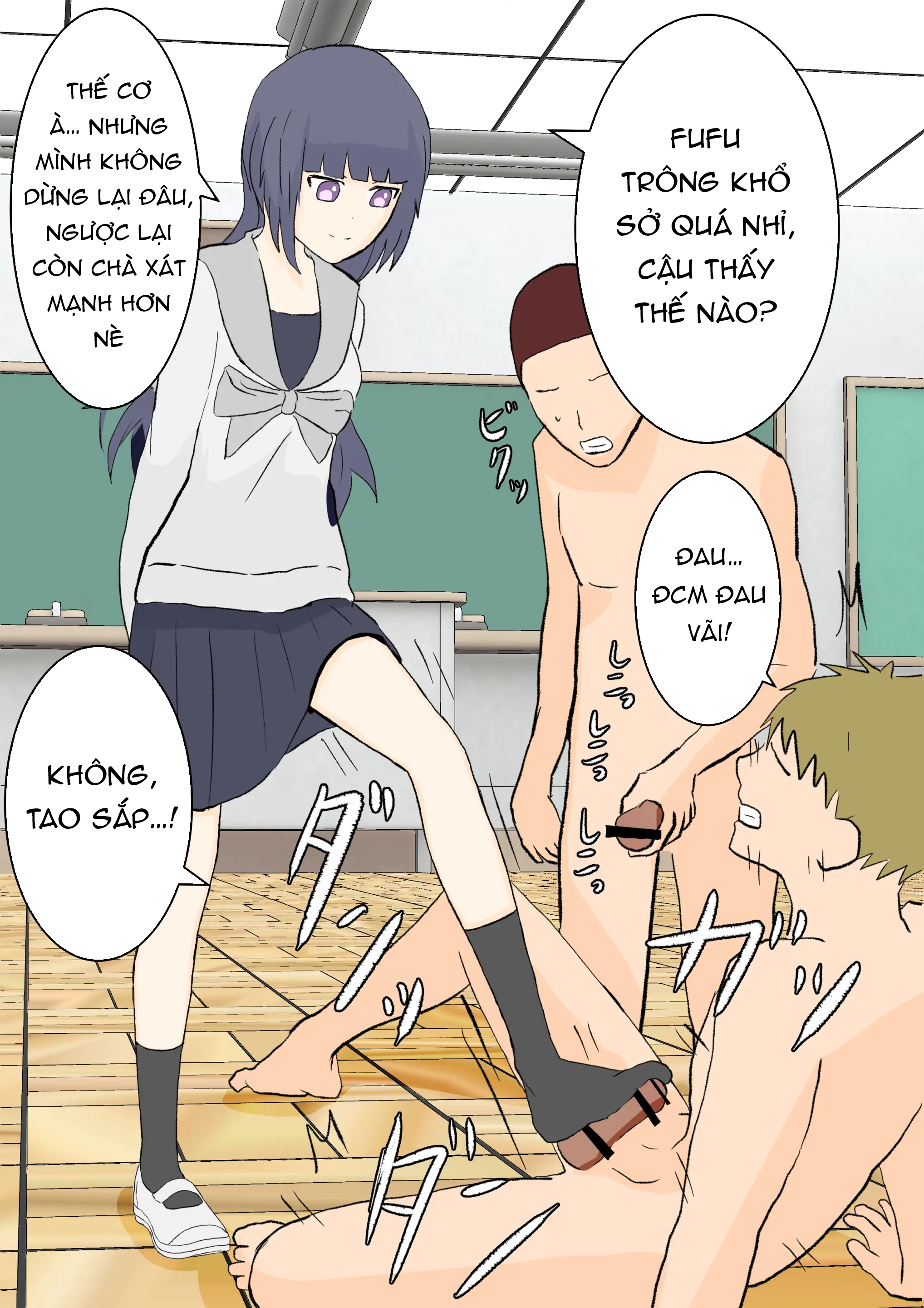 Đọc truyện hentai Hình phạt tra tấn chân của cán bộ kỷ luật - Oneshot