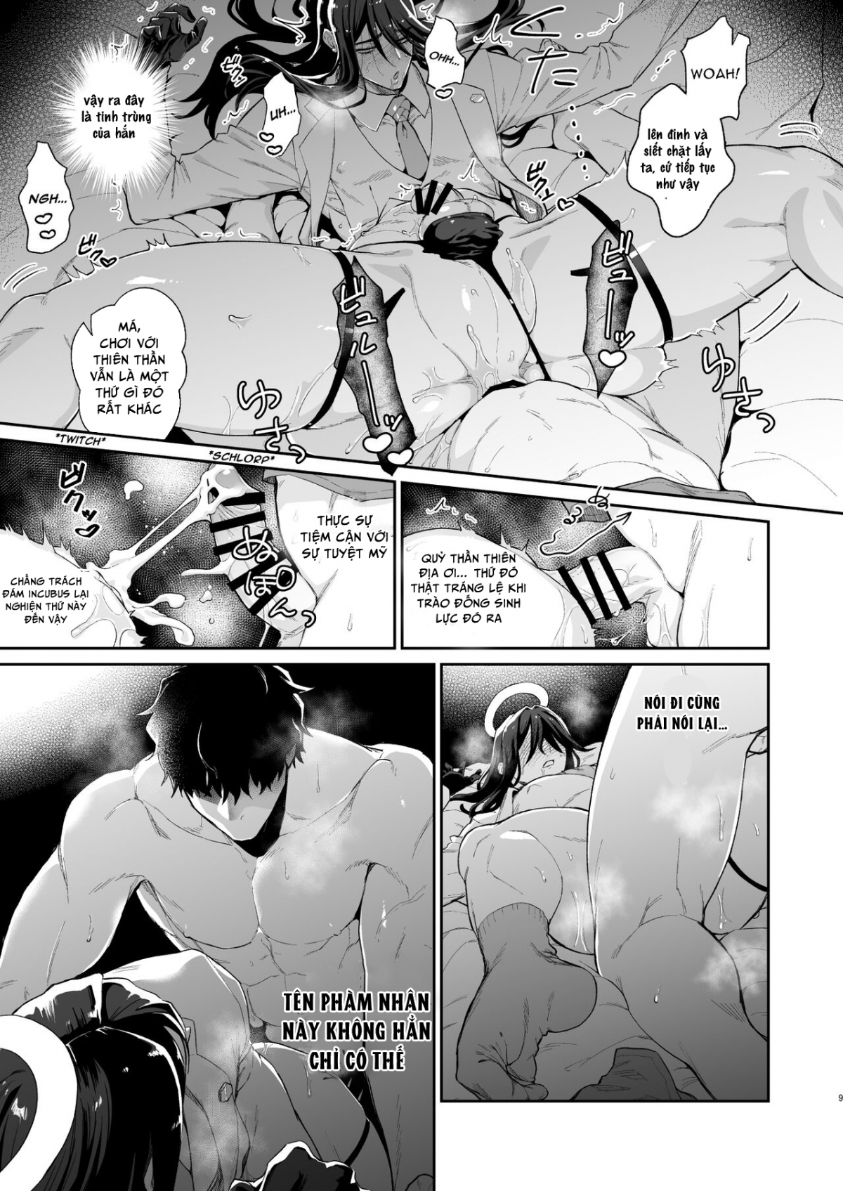 Đọc truyện hentai Game Shitai no ni Arawareta Tenshi mo Inran de Komaru! - Chap 1