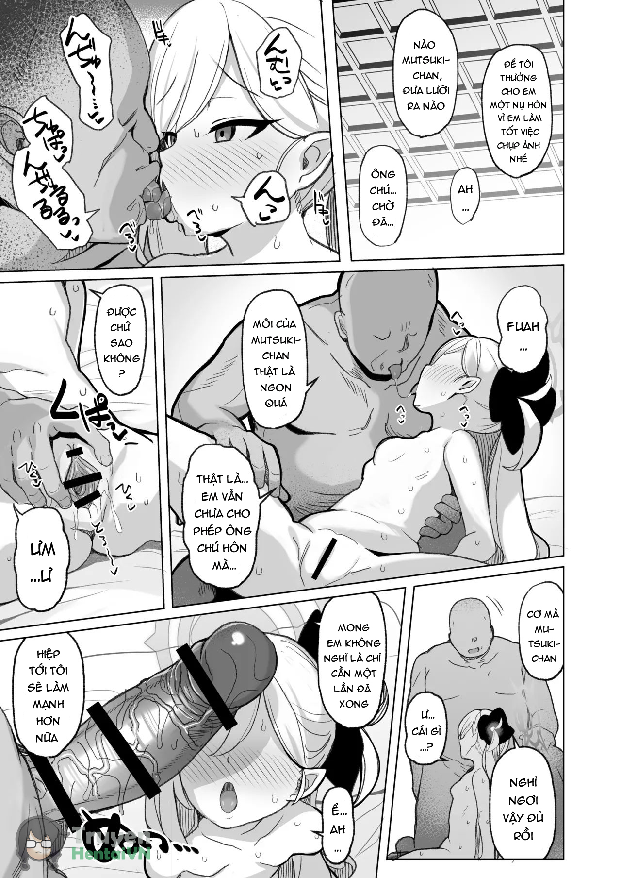 Đọc truyện hentai Netorase Archive (Blue Archive) - Oneshot