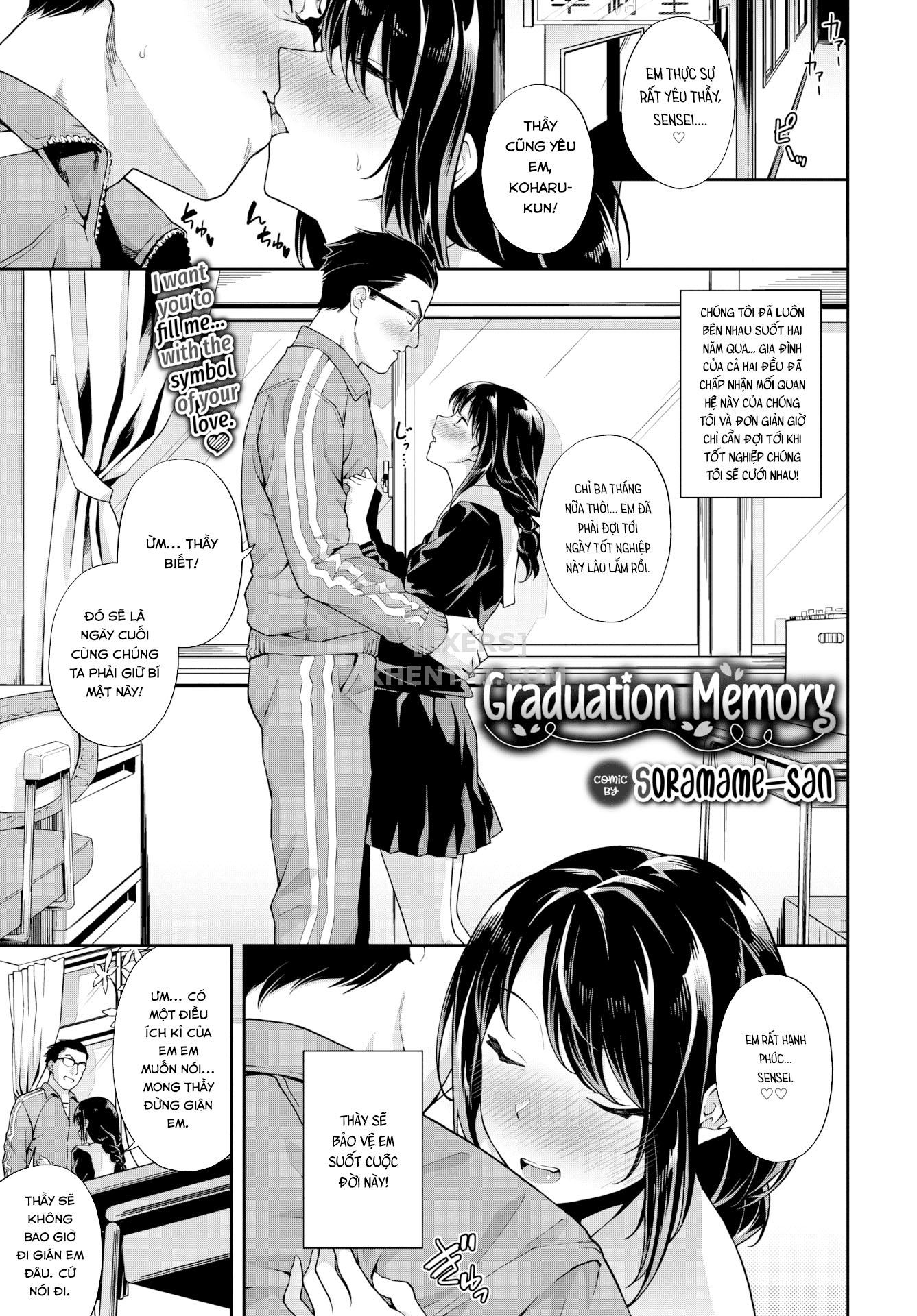 Đọc truyện hentai Graduation Memory - Oneshot
