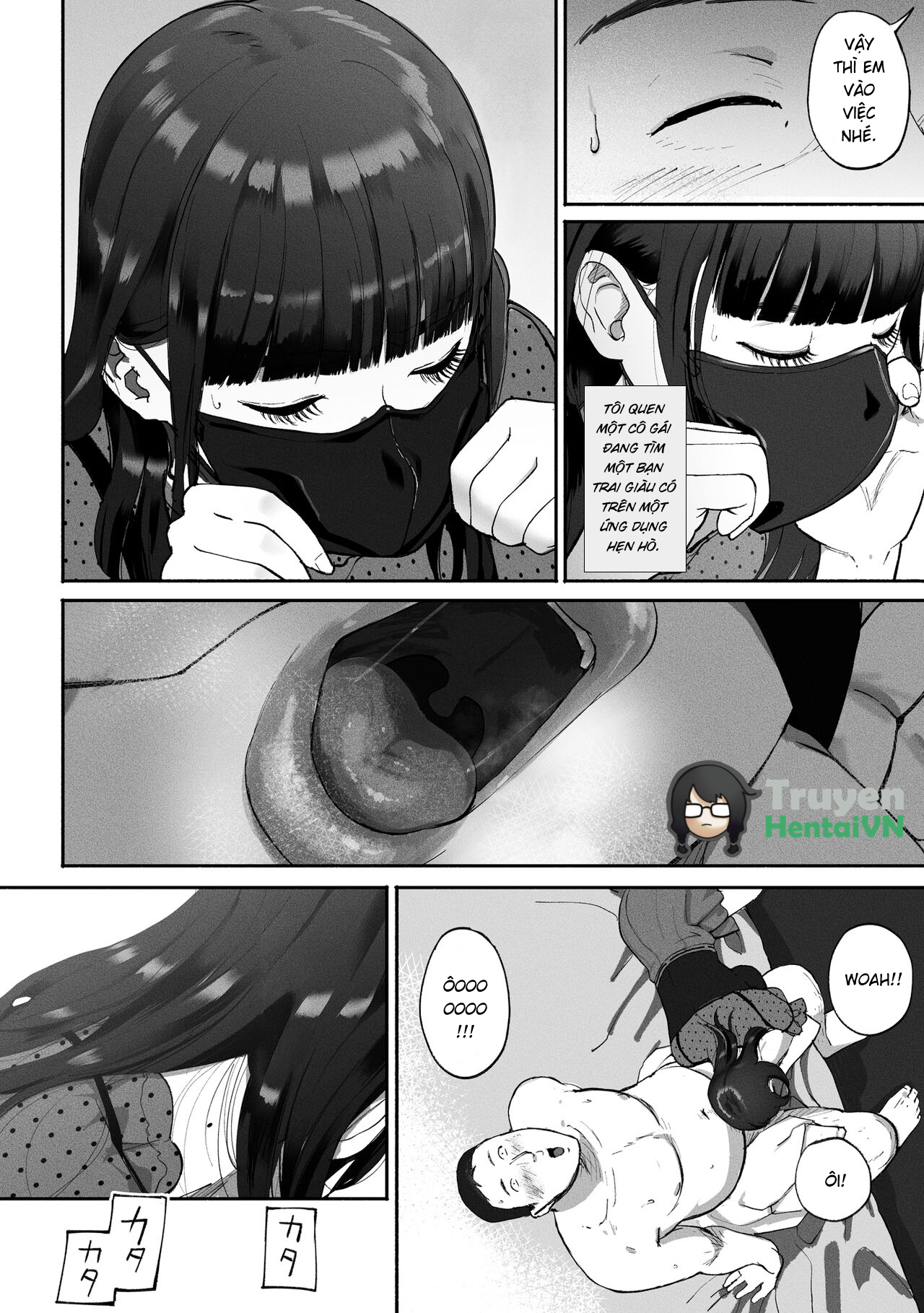 Đọc truyện hentai SinMama Papakatsu ~Shokuba no Joshi to Appli de Deattara~ - Oneshot