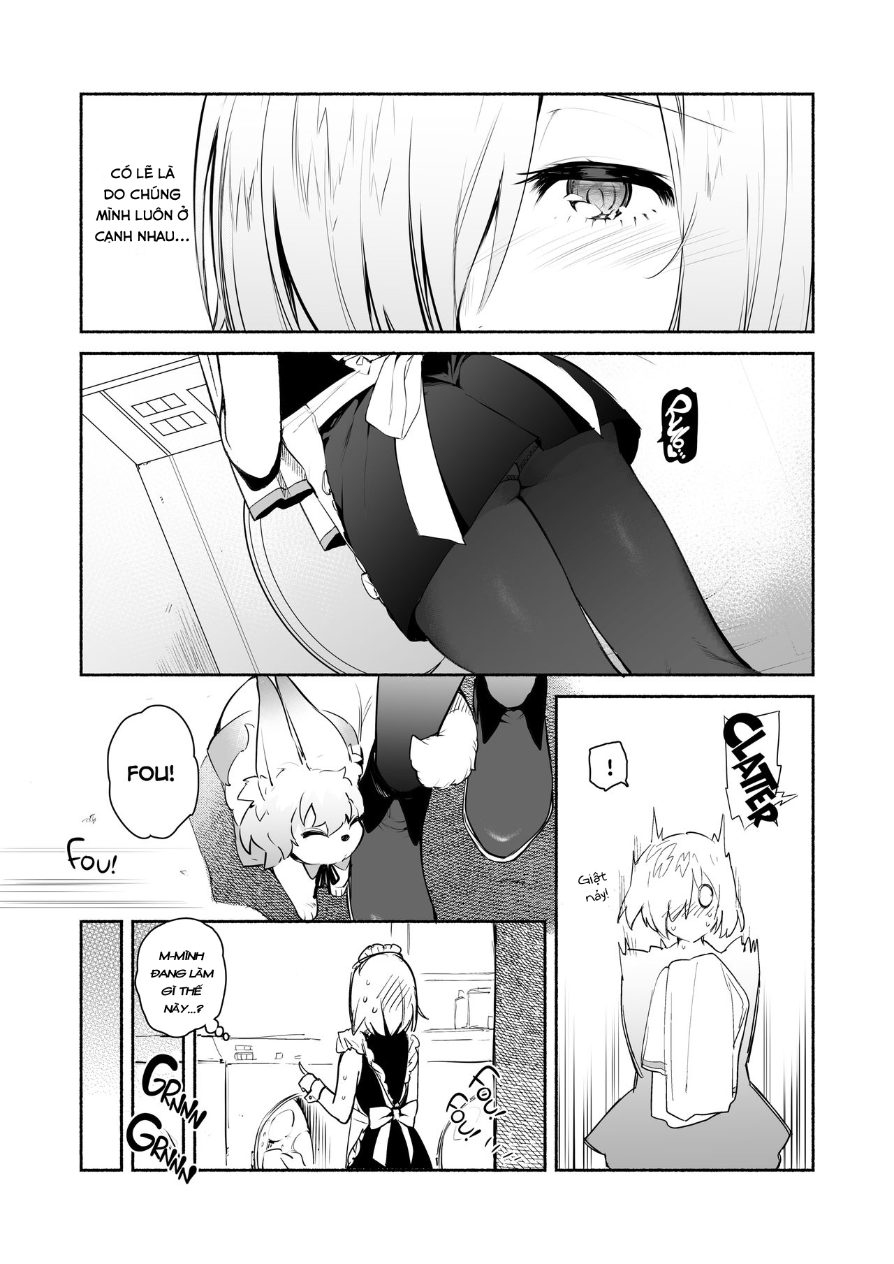 Đọc truyện hentai My Kouhai Maid is Looking After Me (Fate/Grand Order) - Oneshot