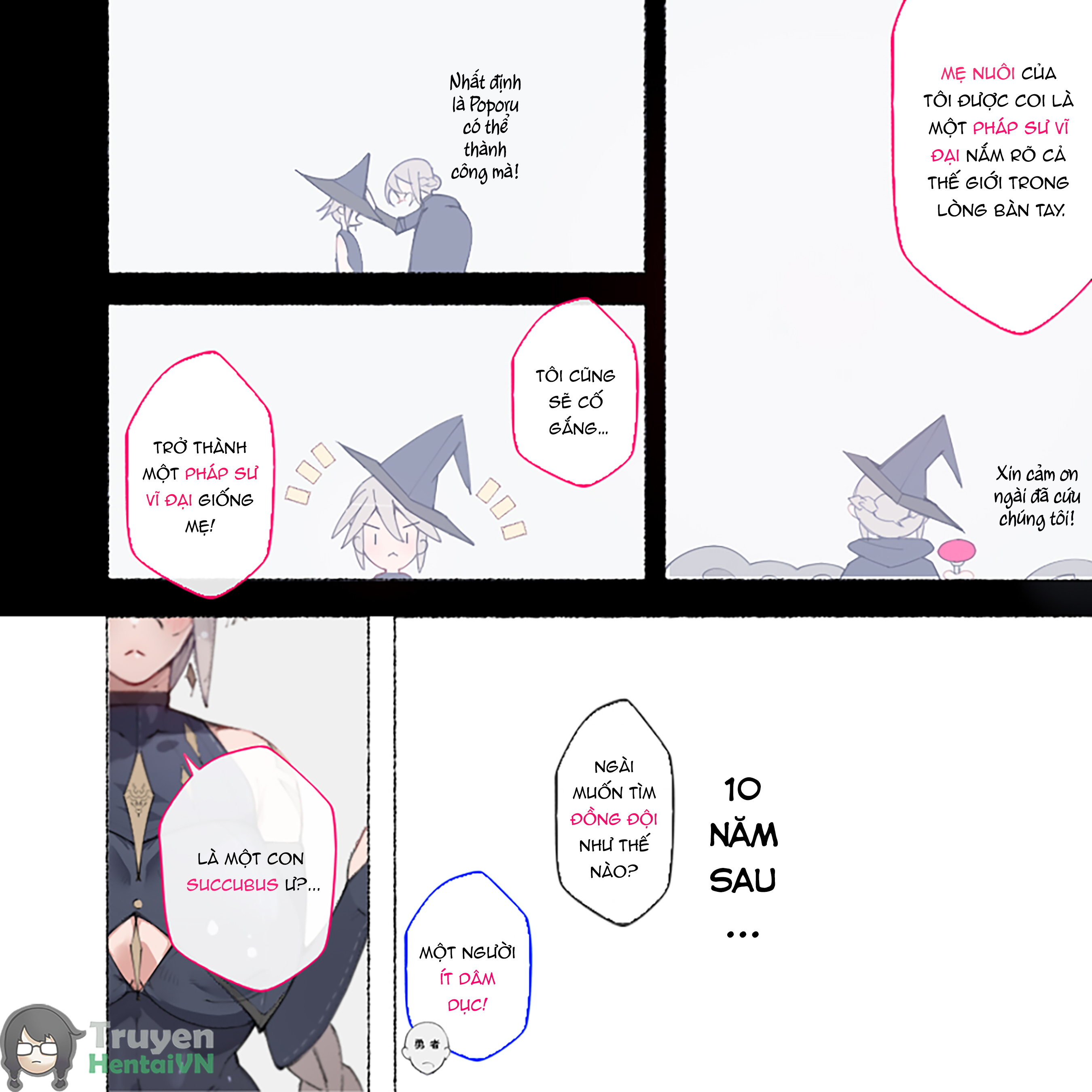 Đọc truyện hentai Party no Mahoutsukai-san ga Succubus no Noroi ni Kakatte Shimaimashita…。 Fantasy no Onee-san-tachi - Chap 2